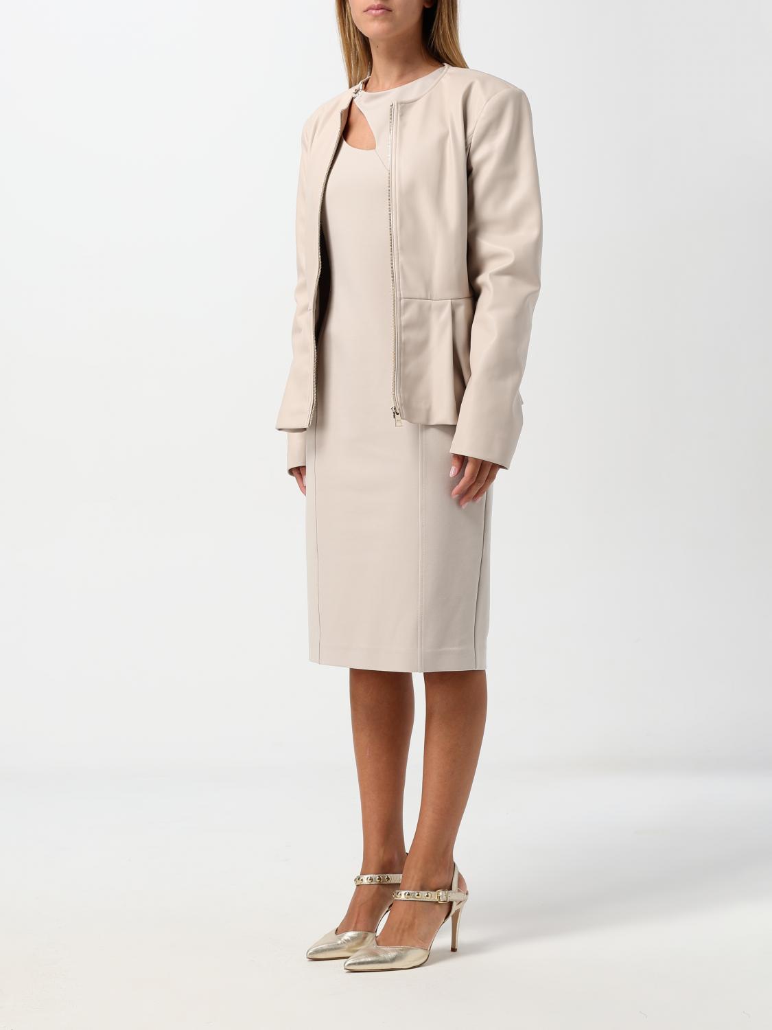 LIU JO JACKET: Jacket woman Liu Jo, Beige - Img 3