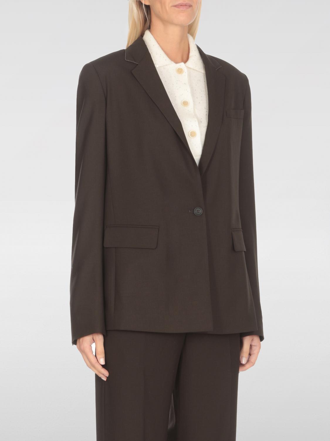 FABIANA FILIPPI BLAZER: Blazer woman Fabiana Filippi, Brown - Img 1