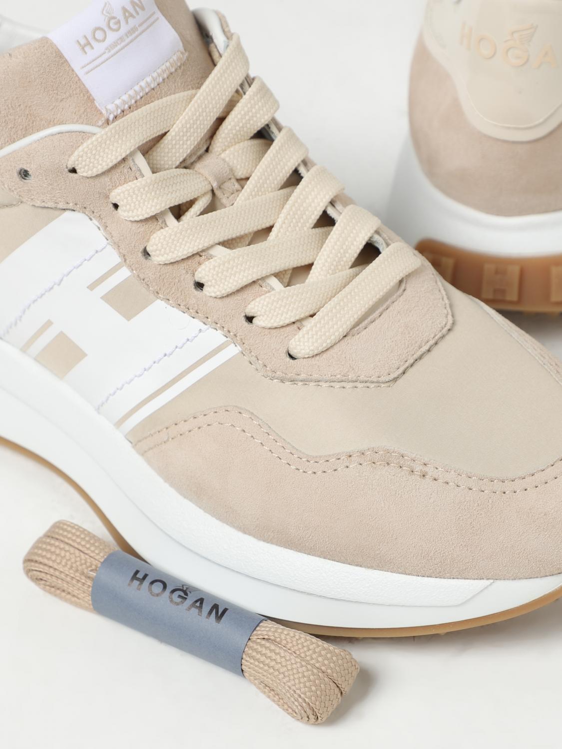 HOGAN SNEAKERS: Sneakers woman Hogan, Beige - Img 4