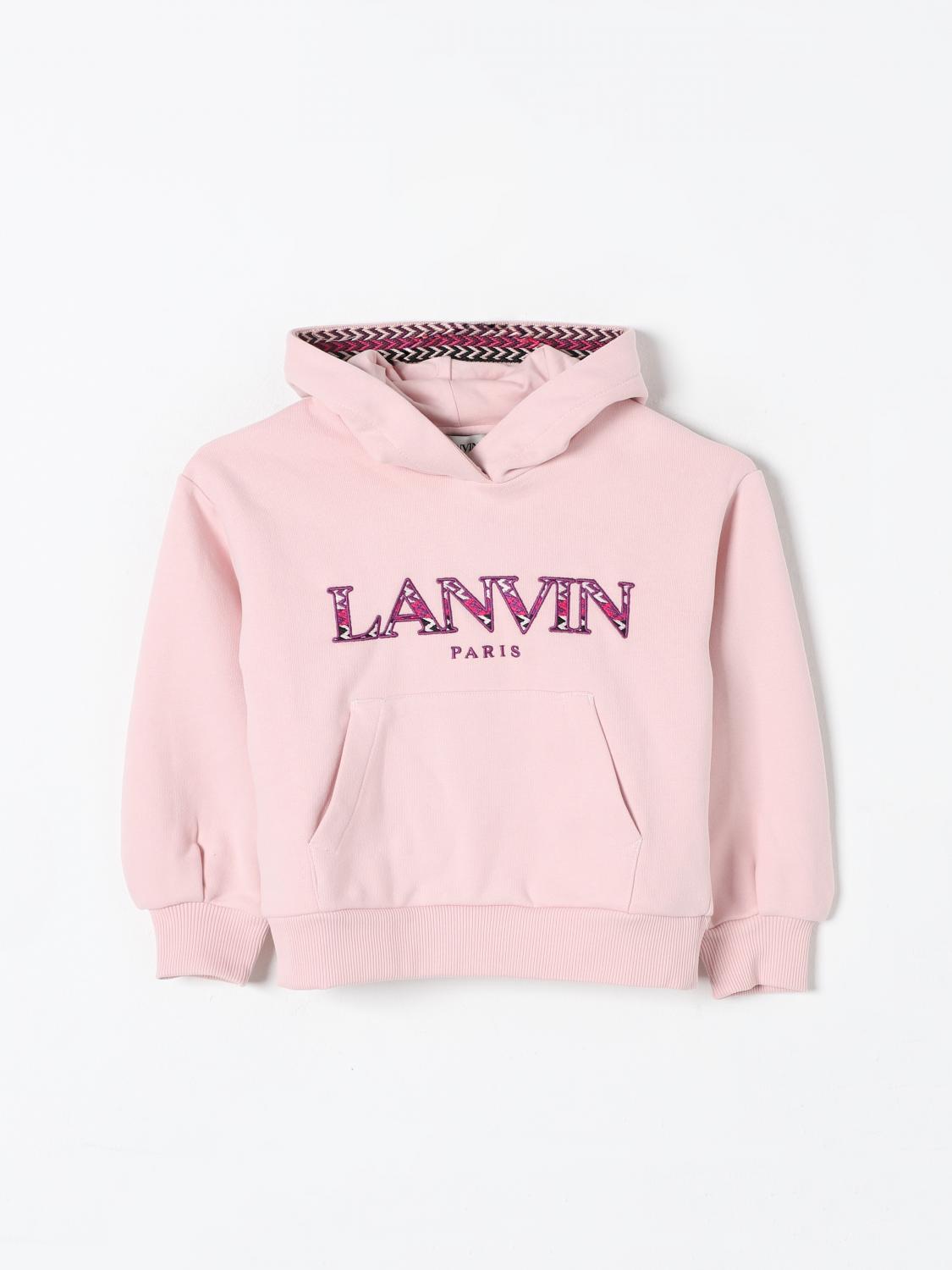 美品✨LANVIN SPORT ロゴvネックプルオーバー XL相当 42 ピンク Lanvin Sweater kids - Pink | N30112 | GIGLIO.COM