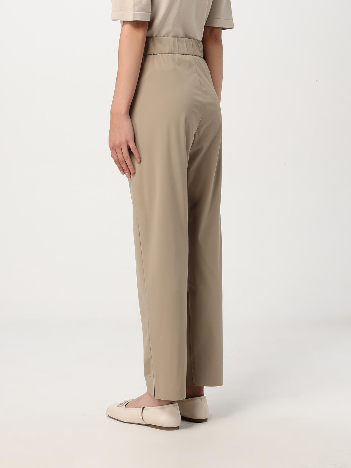 MAX MARA LEISURE PANTS: Pants woman Max Mara Leisure, Beige - Img 3