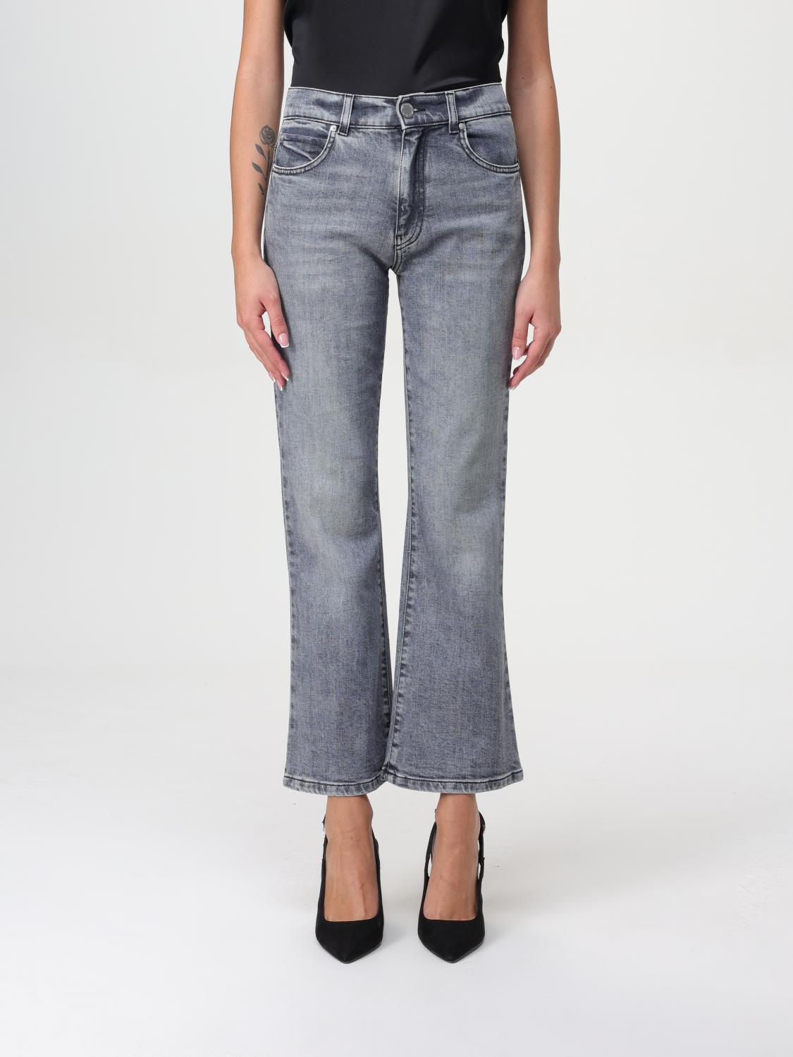 PINKO VAQUEROS: Vaquero mujer Pinko, Gris - Img 1