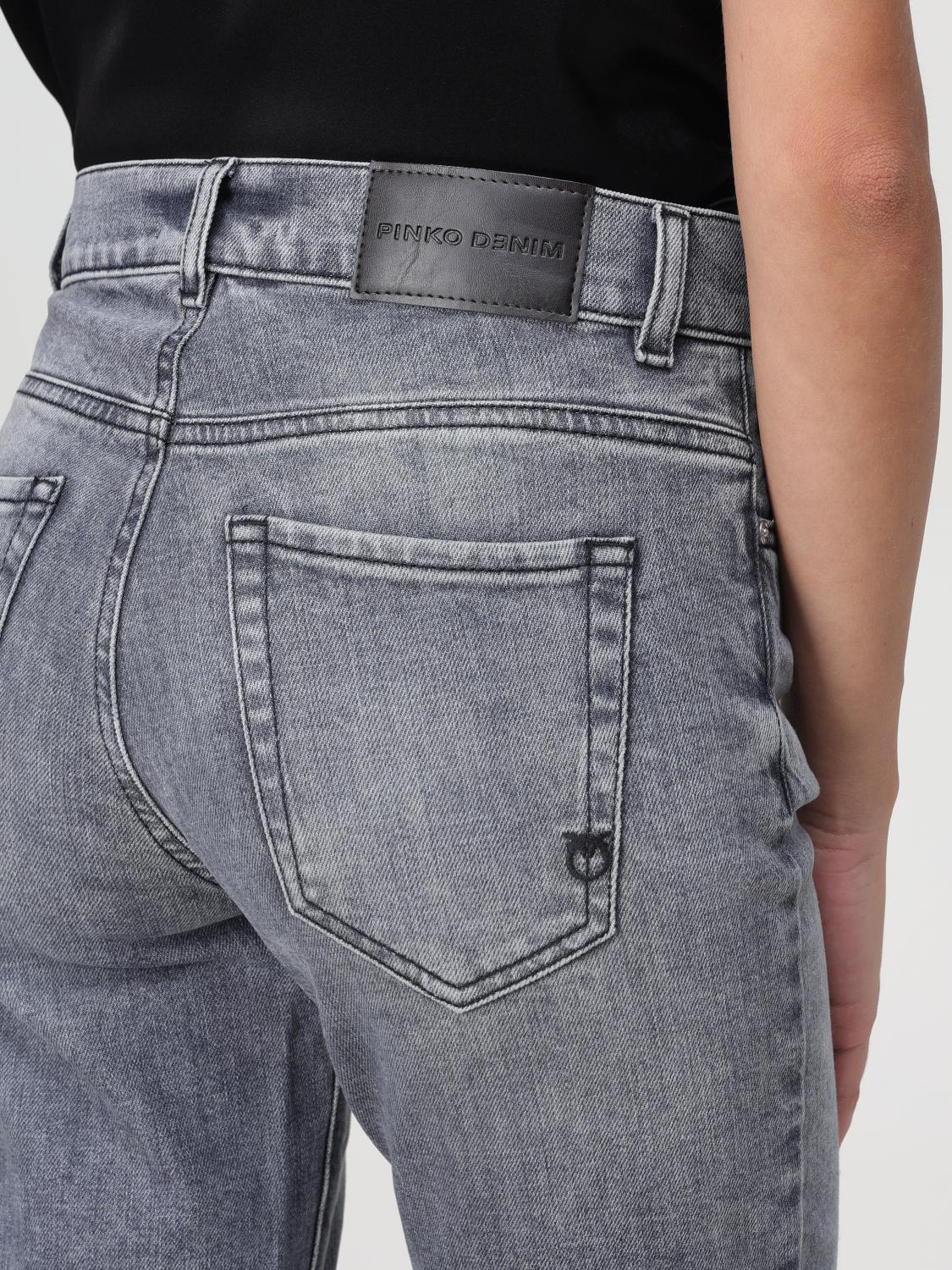 PINKO VAQUEROS: Vaquero mujer Pinko, Gris - Img 3