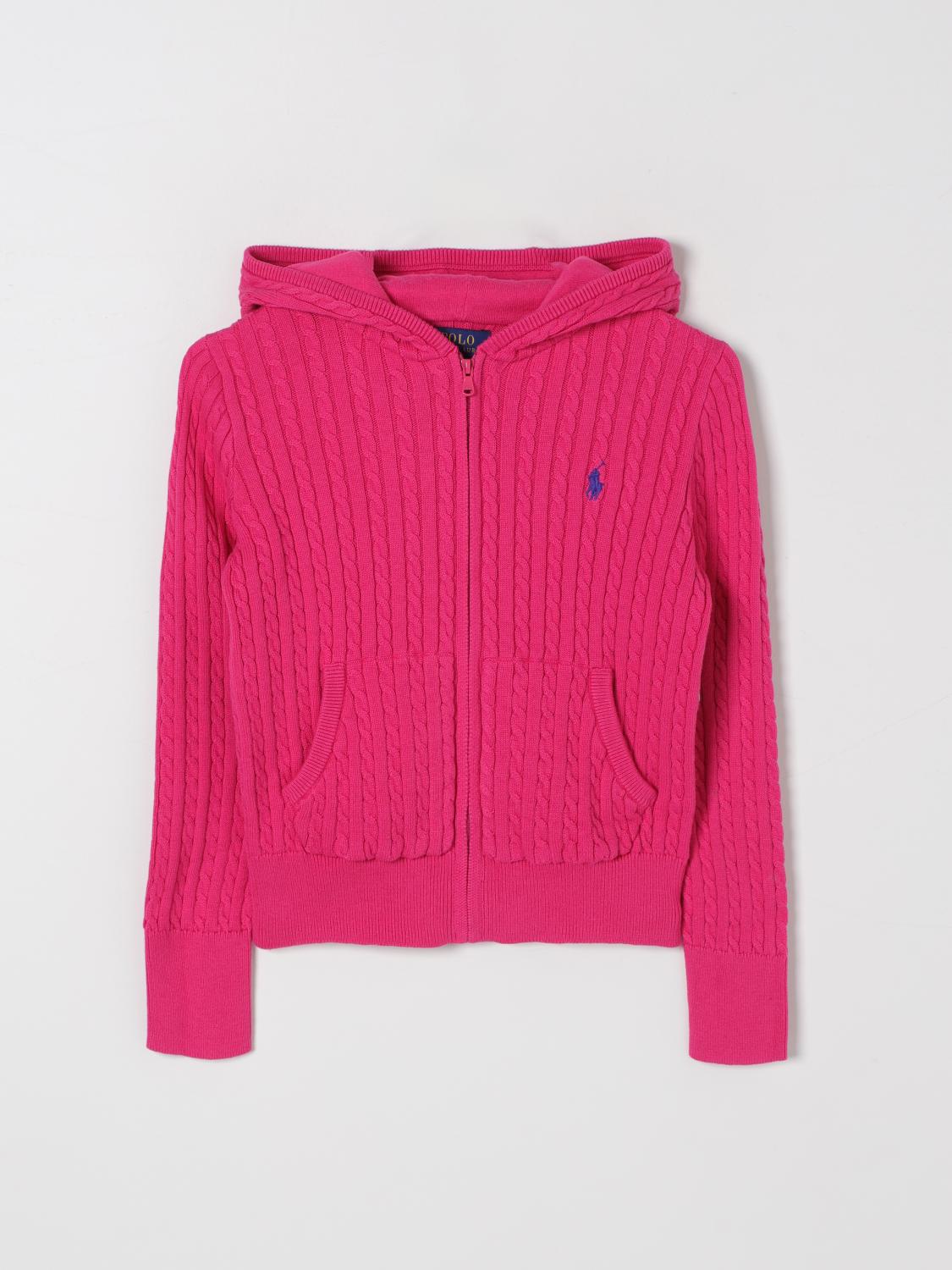 POLO RALPH LAUREN VESTE: Veste enfant Polo Ralph Lauren, Fuchsia - Img 1