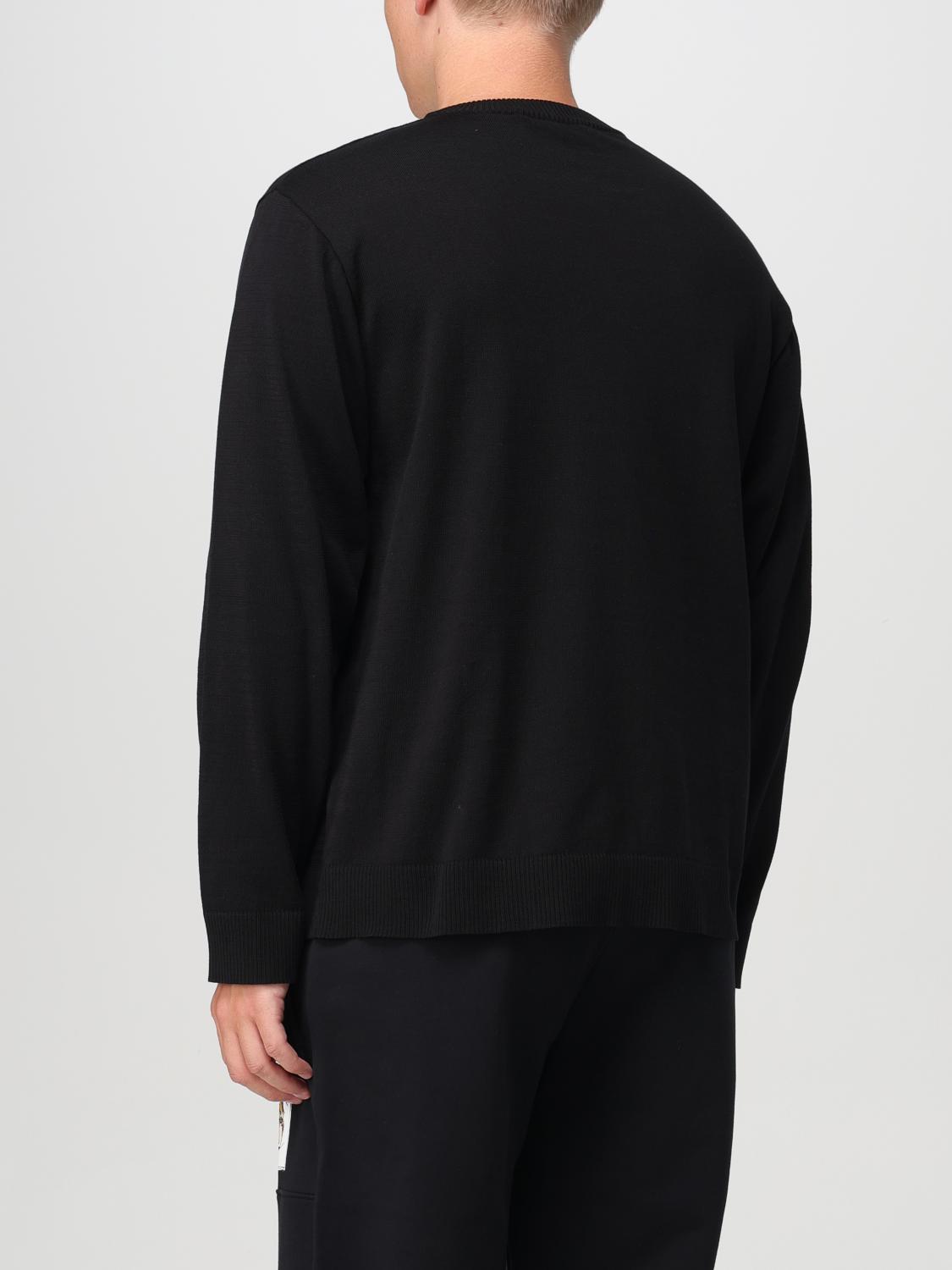 MOSCHINO COUTURE PULLOVER: Pullover herren Moschino Couture, Schwarz - Img 3