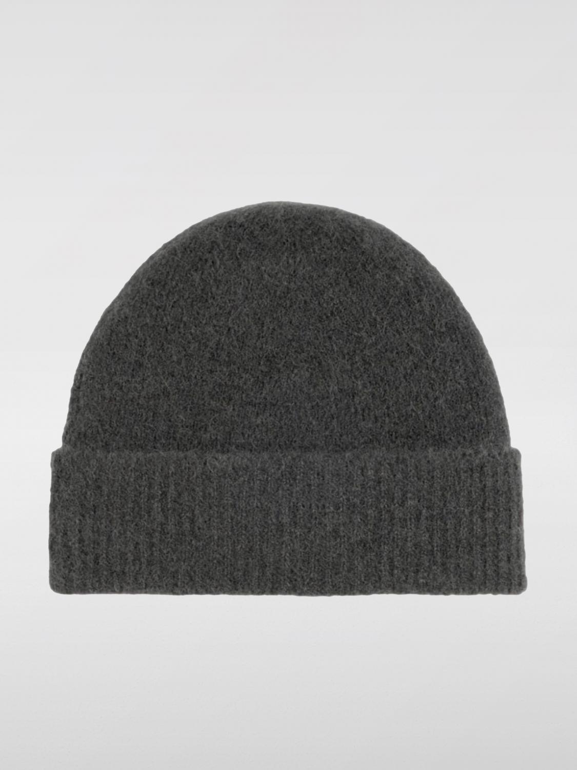 AMI PARIS CAPPELLO: Cappello Ami Paris in lana con logo , Grigio - Img 2