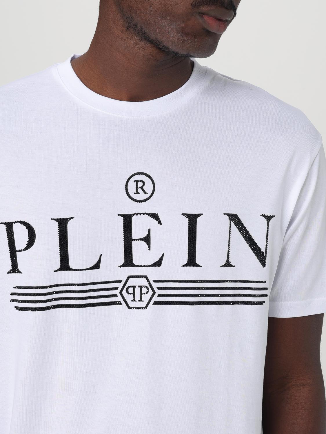 PHILIPP PLEIN T-SHIRT: T-shirt homme Philipp Plein, Blanc - Img 5