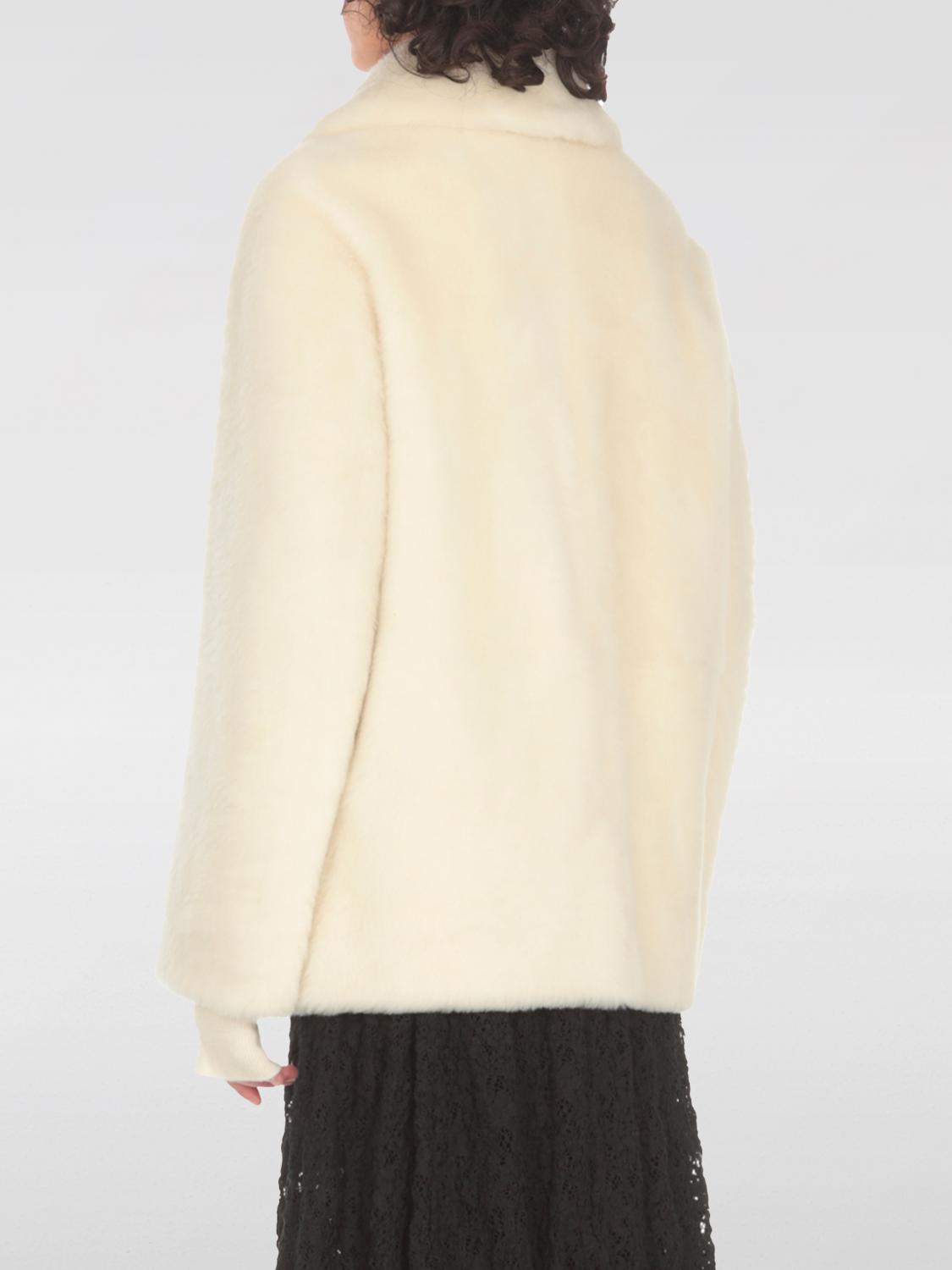 JIL SANDER COAT: Coat woman Jil Sander, Ivory - Img 2