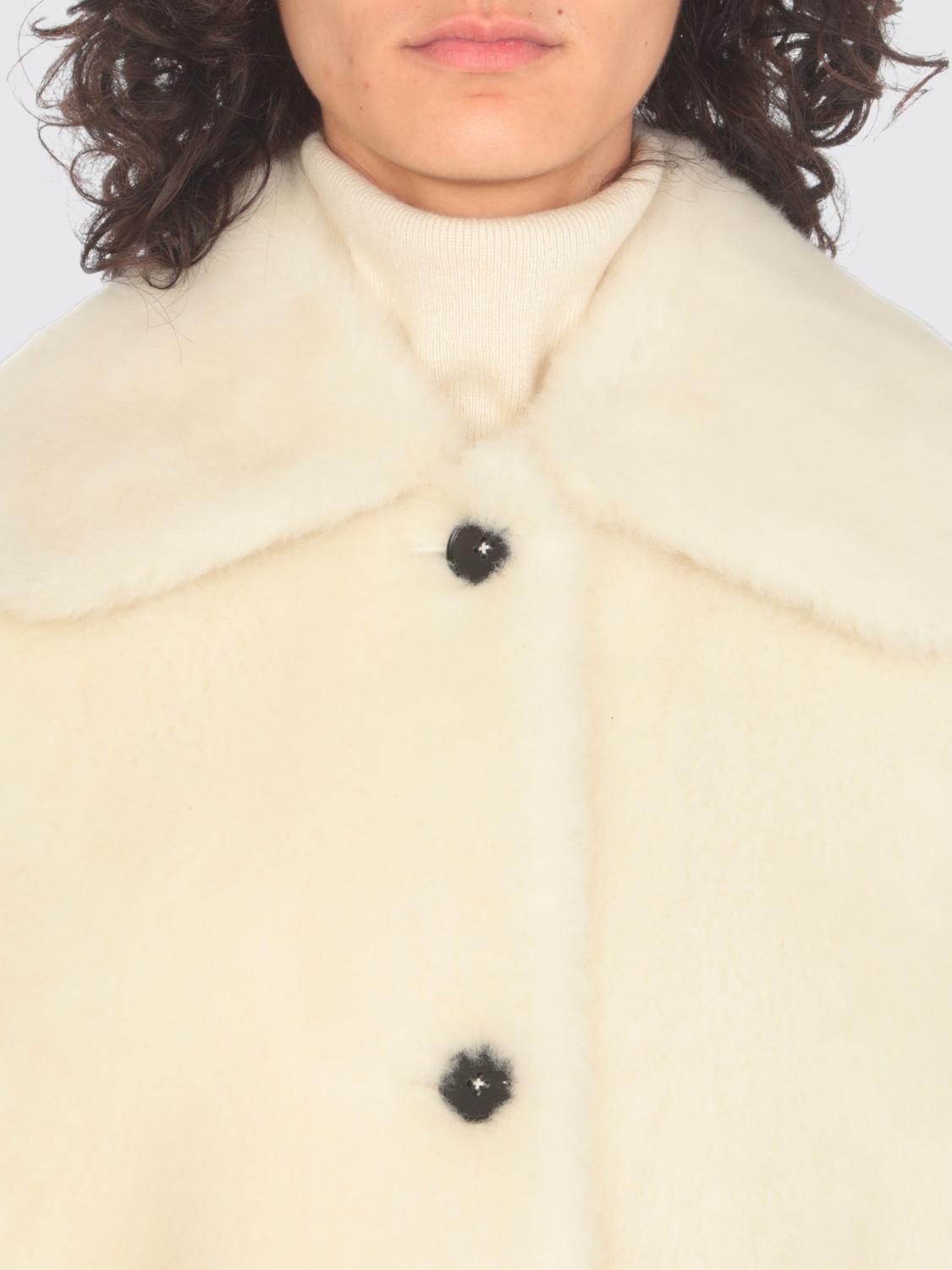 JIL SANDER COAT: Coat woman Jil Sander, Ivory - Img 3