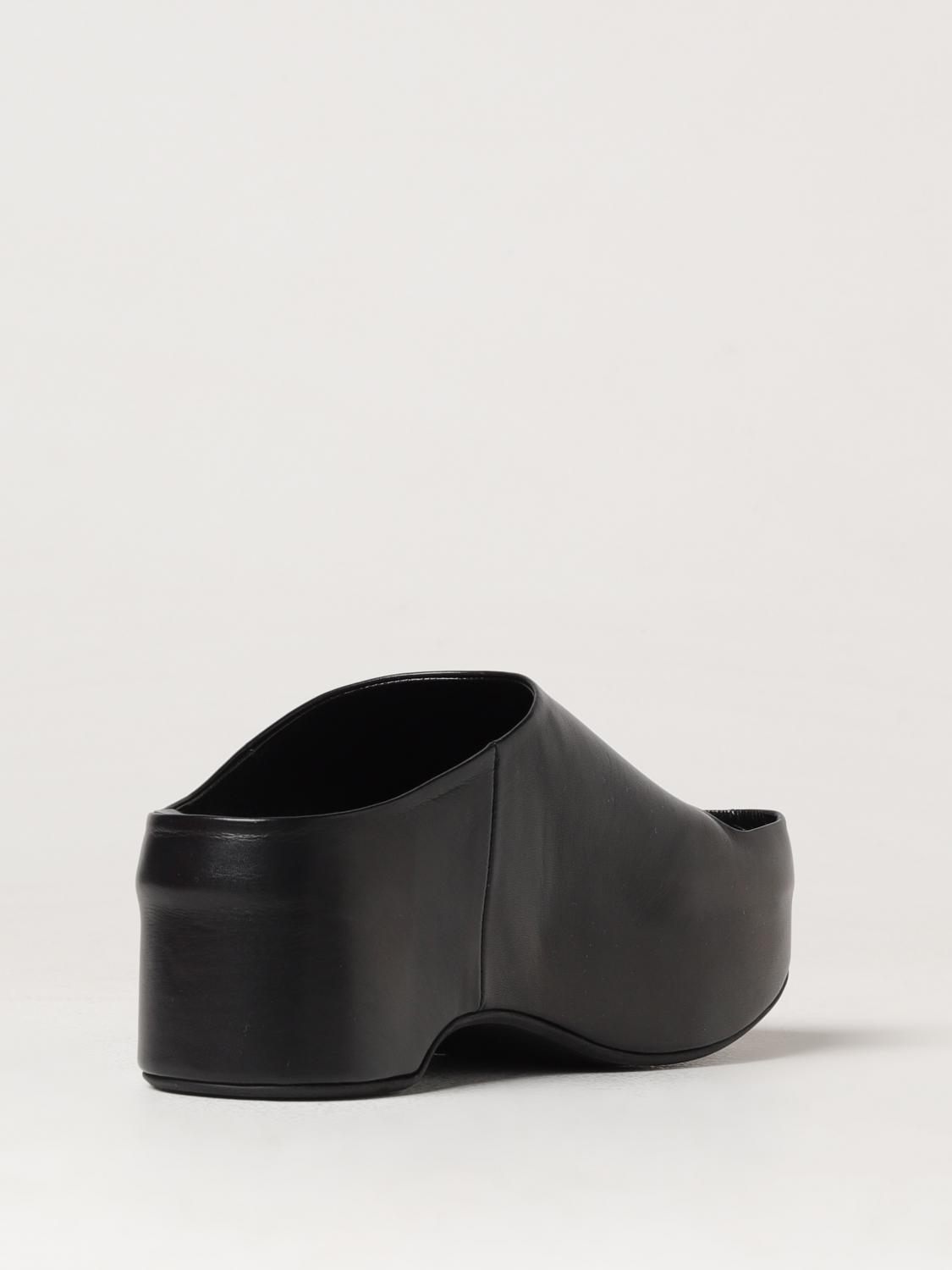 MARNI HEELED SANDALS: Wedge shoes woman Marni, Black - Img 3