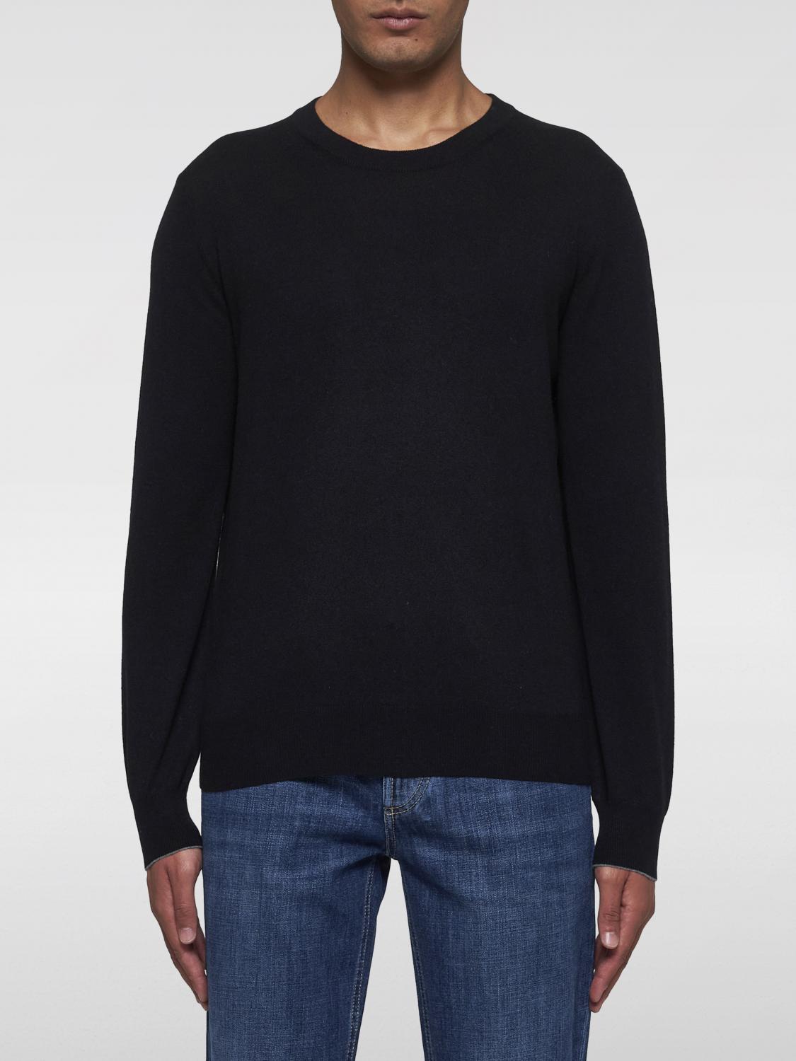 BRUNELLO CUCINELLI SWEATER: Sweater men Brunello Cucinelli, Black - Img 1