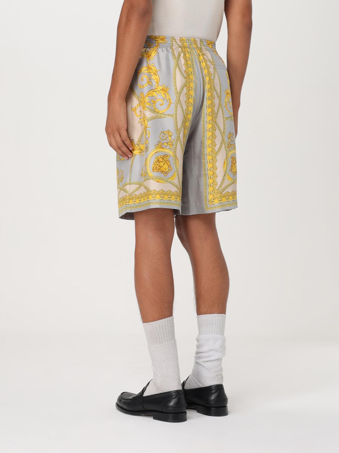 VERSACE SHORTS: Short men Versace, Gold - Img 2