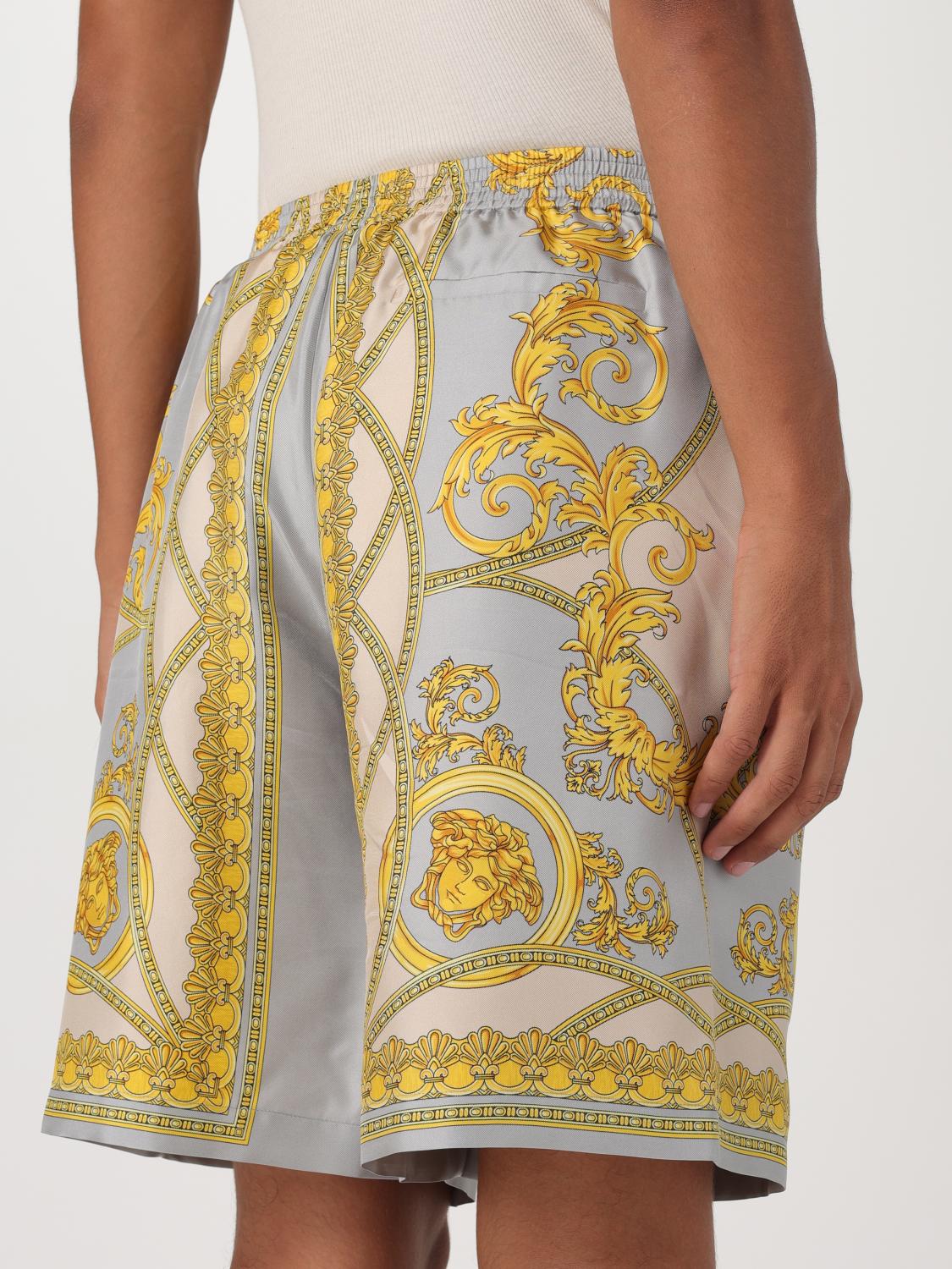VERSACE SHORTS: Short men Versace, Gold - Img 4