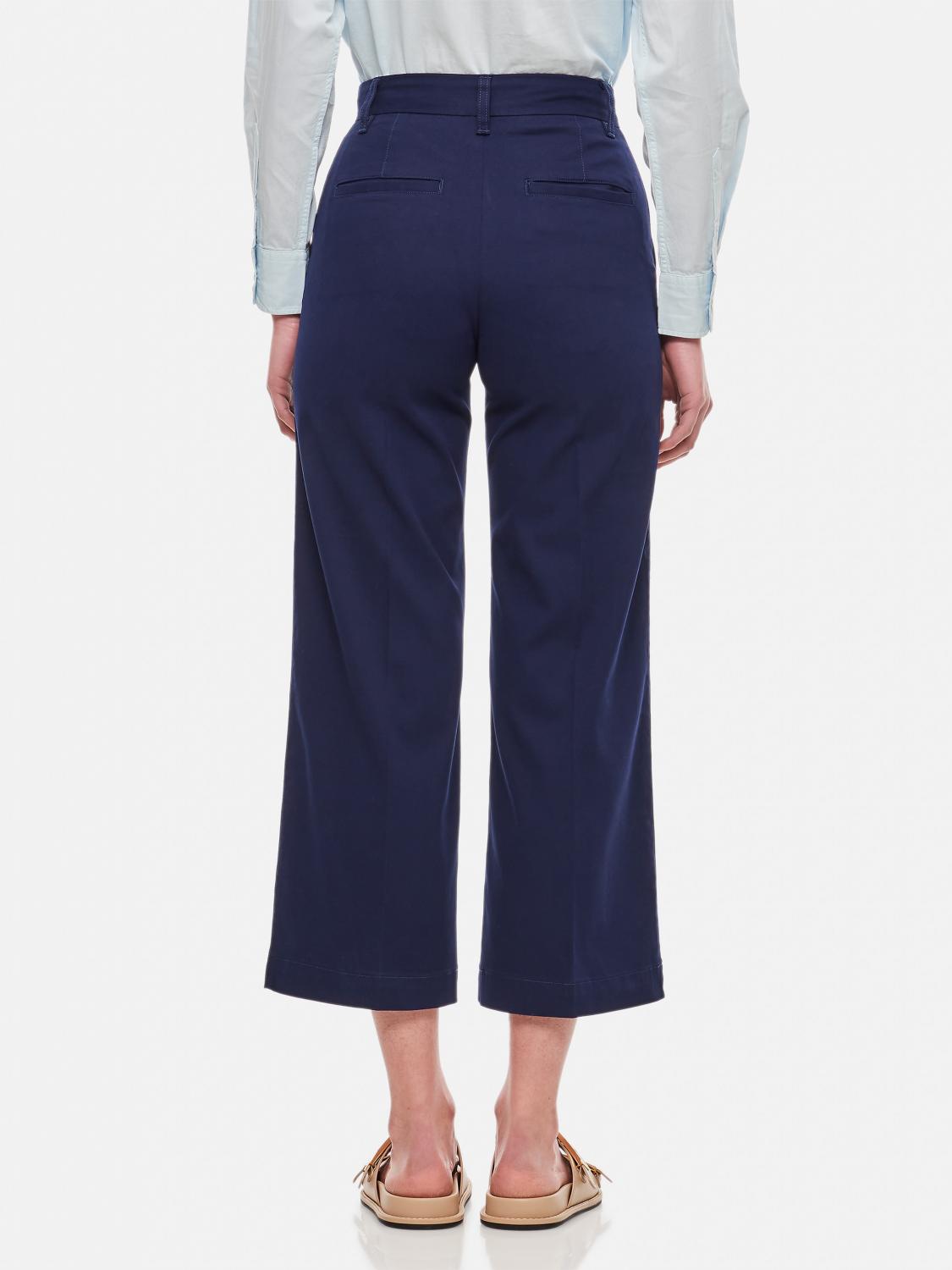 POLO RALPH LAUREN PANTS: Pants woman Polo Ralph Lauren, Blue - Img 3