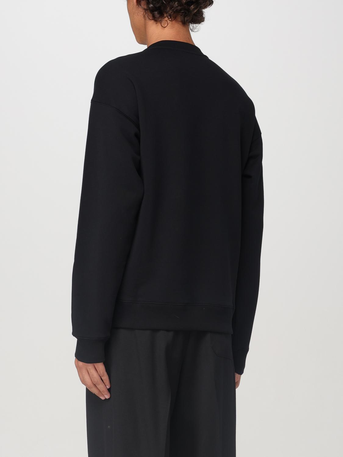 MOSCHINO COUTURE SWEATSHIRT: Moschino Couture Baumwoll-Sweatshirt, Schwarz - Img 3