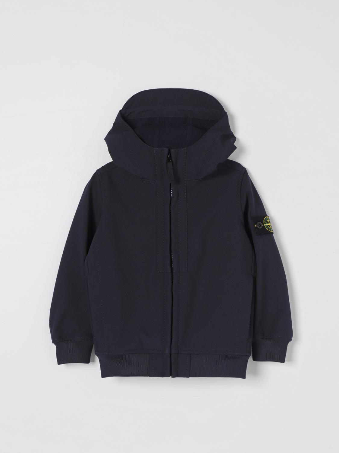 STONE ISLAND JUNIOR JACKET: Sweater kids Stone Island Junior, Blue - Img 1