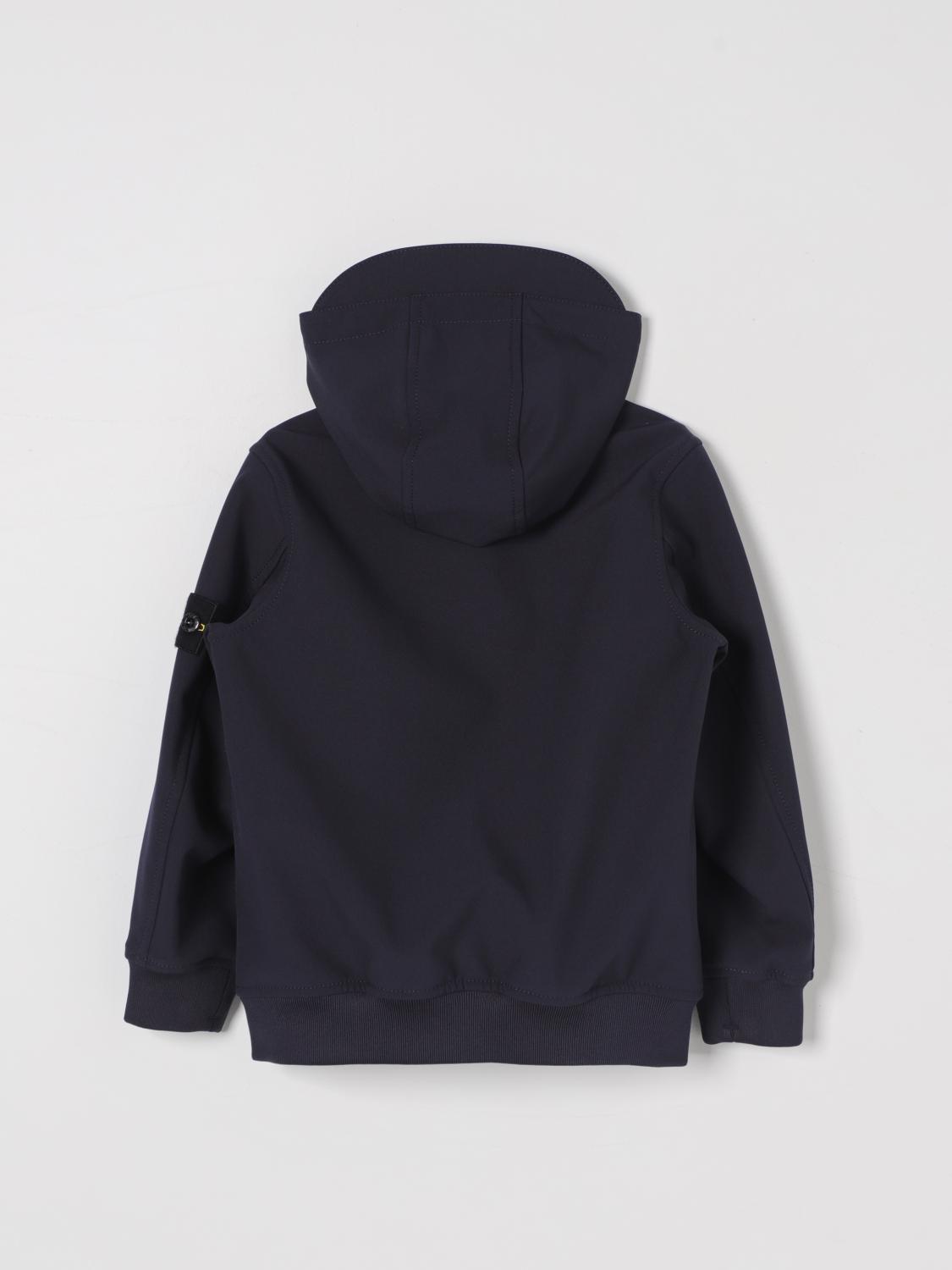 STONE ISLAND JUNIOR JACKET: Sweater kids Stone Island Junior, Blue - Img 2