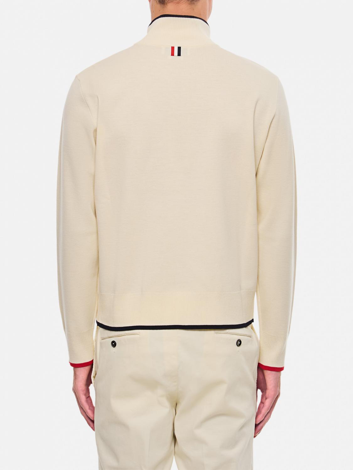 THOM BROWNE POLO SHIRT: Sweater men Thom Browne, White - Img 3