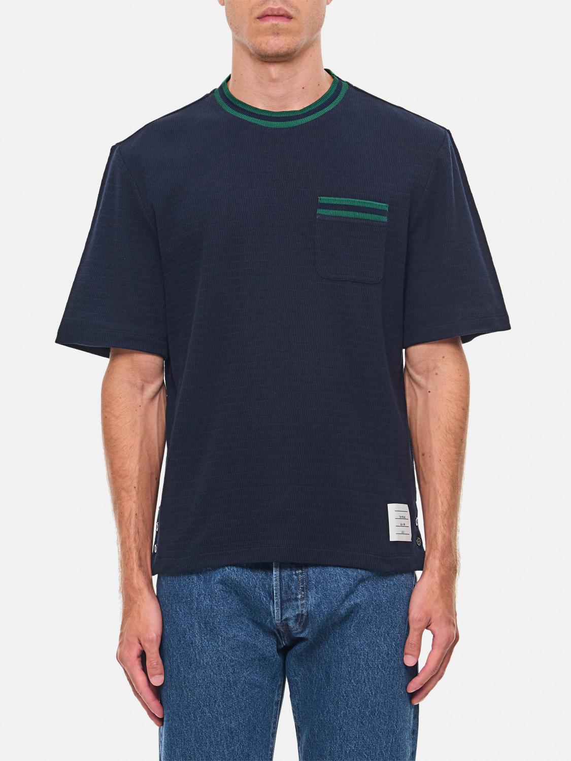 Giglio T-shirt Thom Browne in cotone stretch