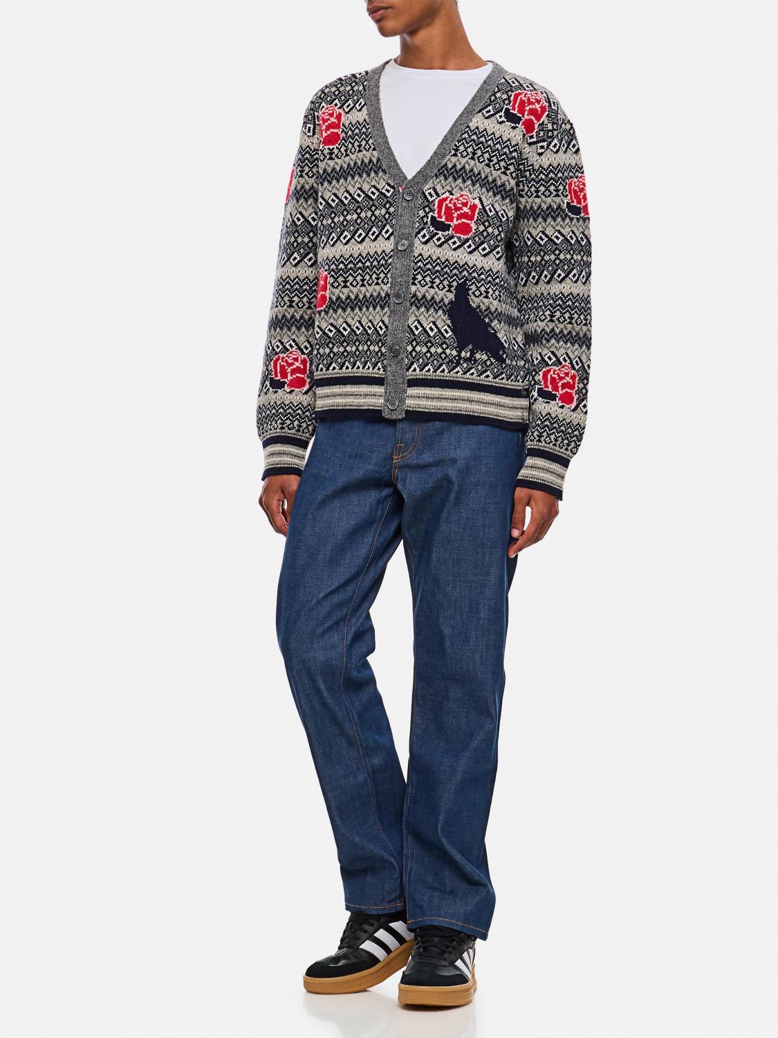 THOM BROWNE CARDIGAN: Sweater men Thom Browne, Multicolor - Img 2