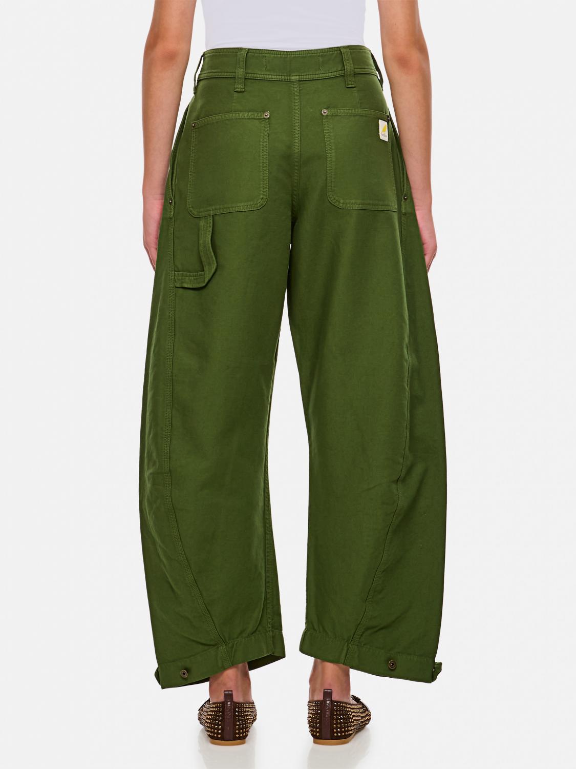 JW ANDERSON: Pants woman - Green | Jw Anderson pants