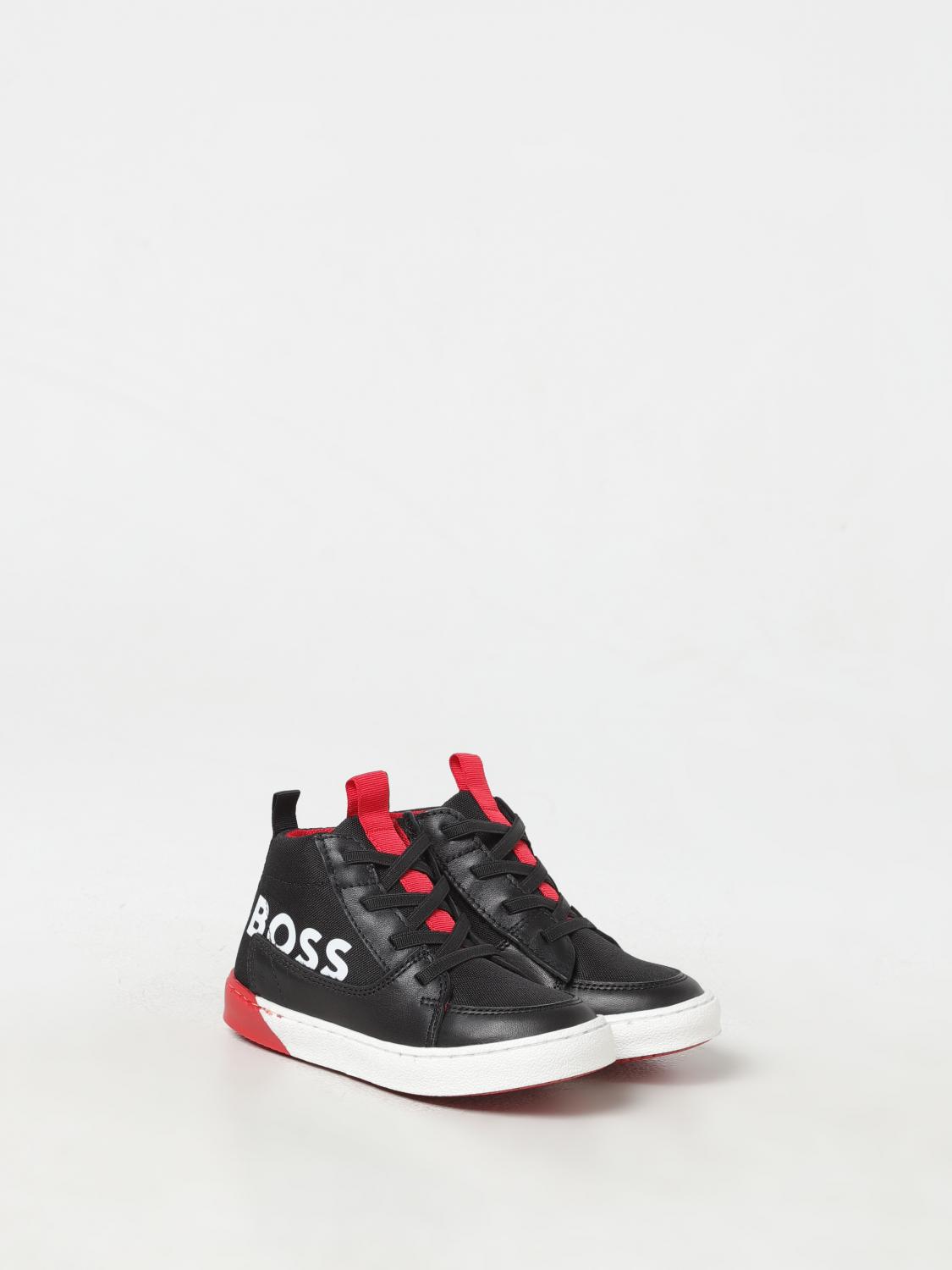 BOSS SNEAKERS: Sneakers kids Boss, Black - Img 2