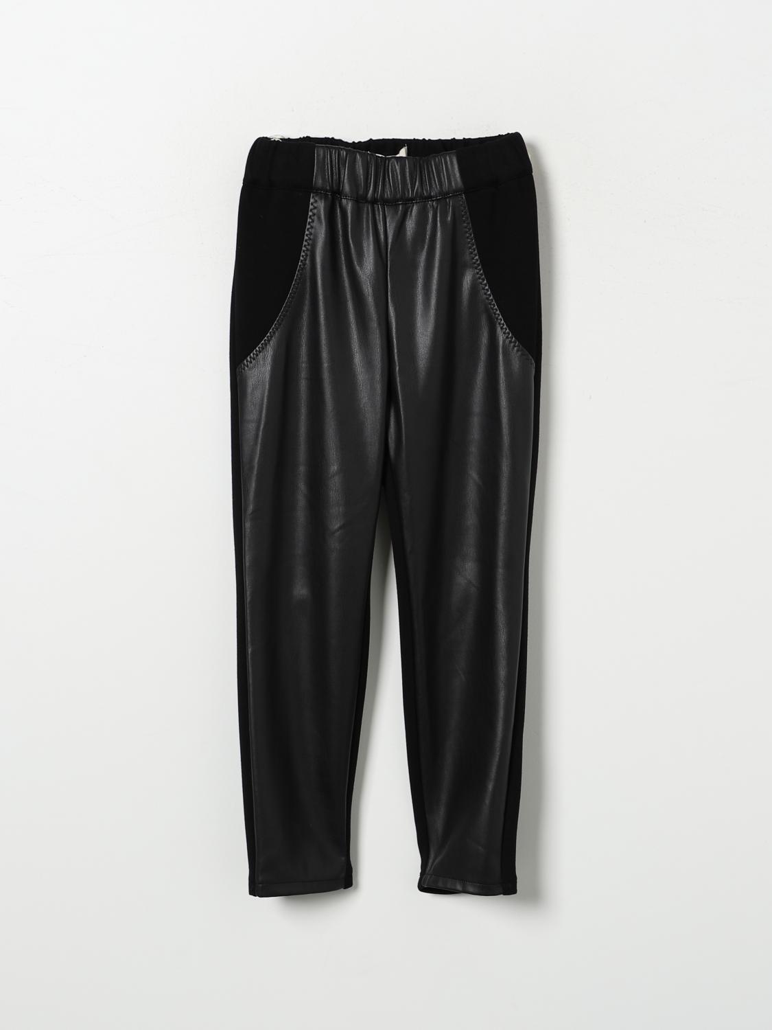 TWINSET PANTALONE: Pantalone bambino Twinset, Nero - Img 1