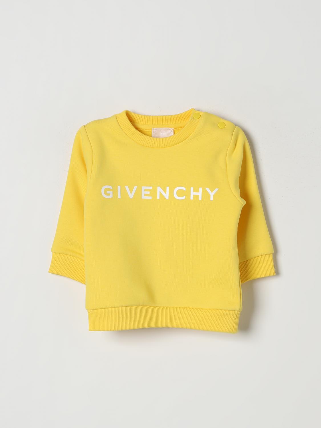 GIVENCHY SWEATER: Sweater kids Givenchy, Yellow - Img 1