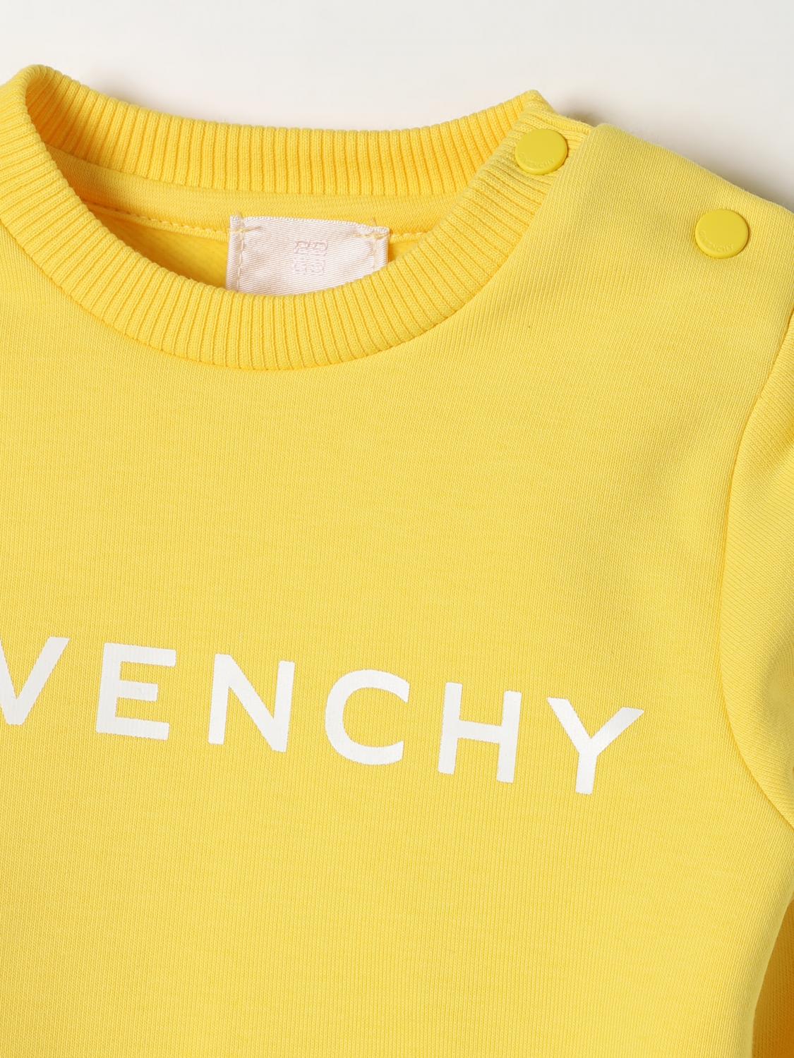 GIVENCHY SWEATER: Sweater kids Givenchy, Yellow - Img 3