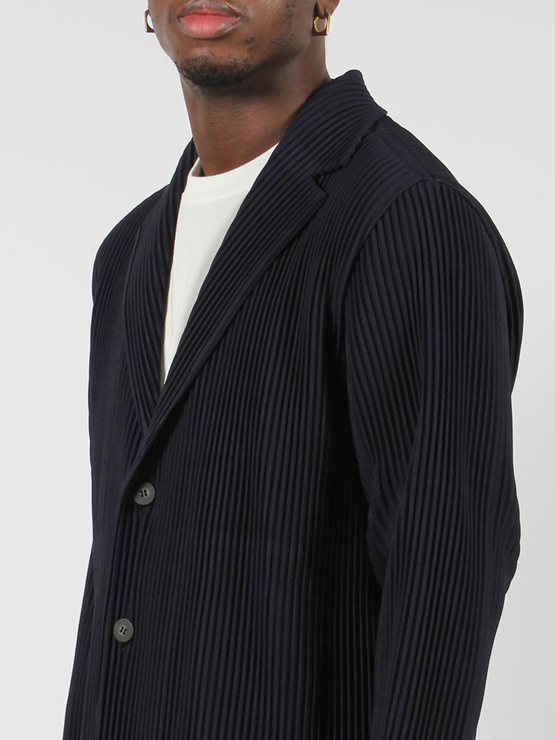 HOMME PLISSE' ISSEY MIYAKE BLAZER: Blazer men Homme Plisse' Issey Miyake, Blue - Img 3