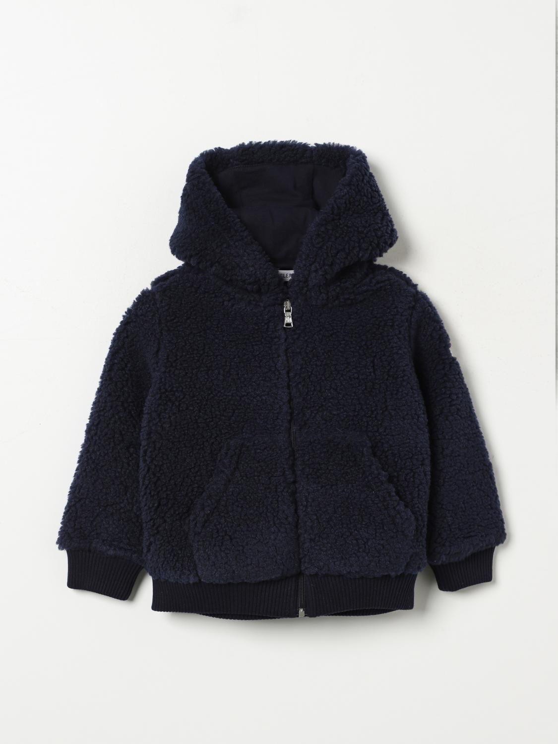 MONCLER ジャケット: セーター ボーイ Moncler, ブルー - Img 1