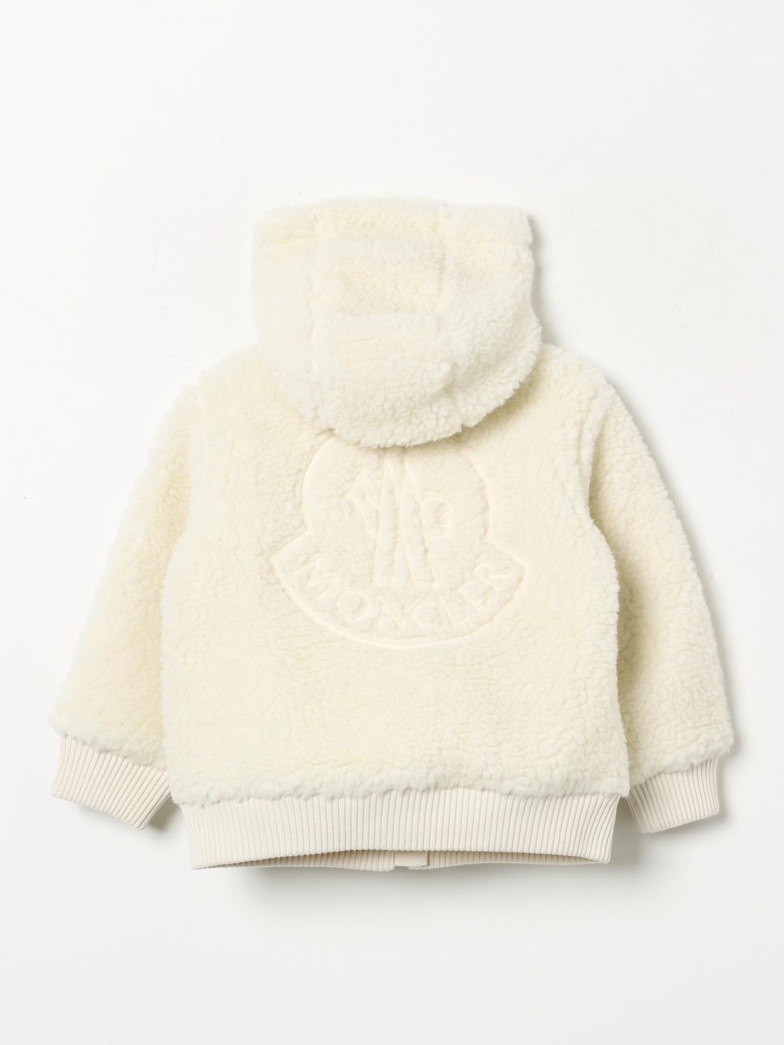 MONCLER ジャケット: セーター ボーイ Moncler, クリーム - Img 2