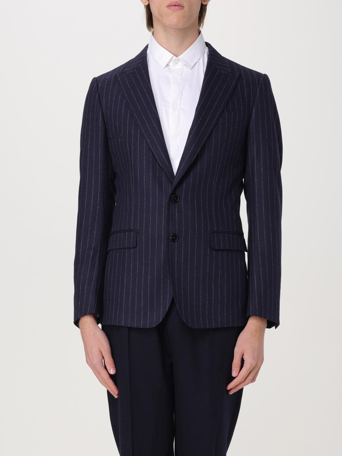 DOLCE & GABBANA BLAZER: Blazer men Dolce & Gabbana, Striped - Img 1