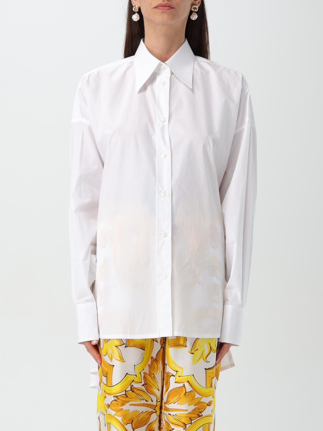 DOLCE & GABBANA SHIRT: Shirt woman Dolce & Gabbana, White - Img 1