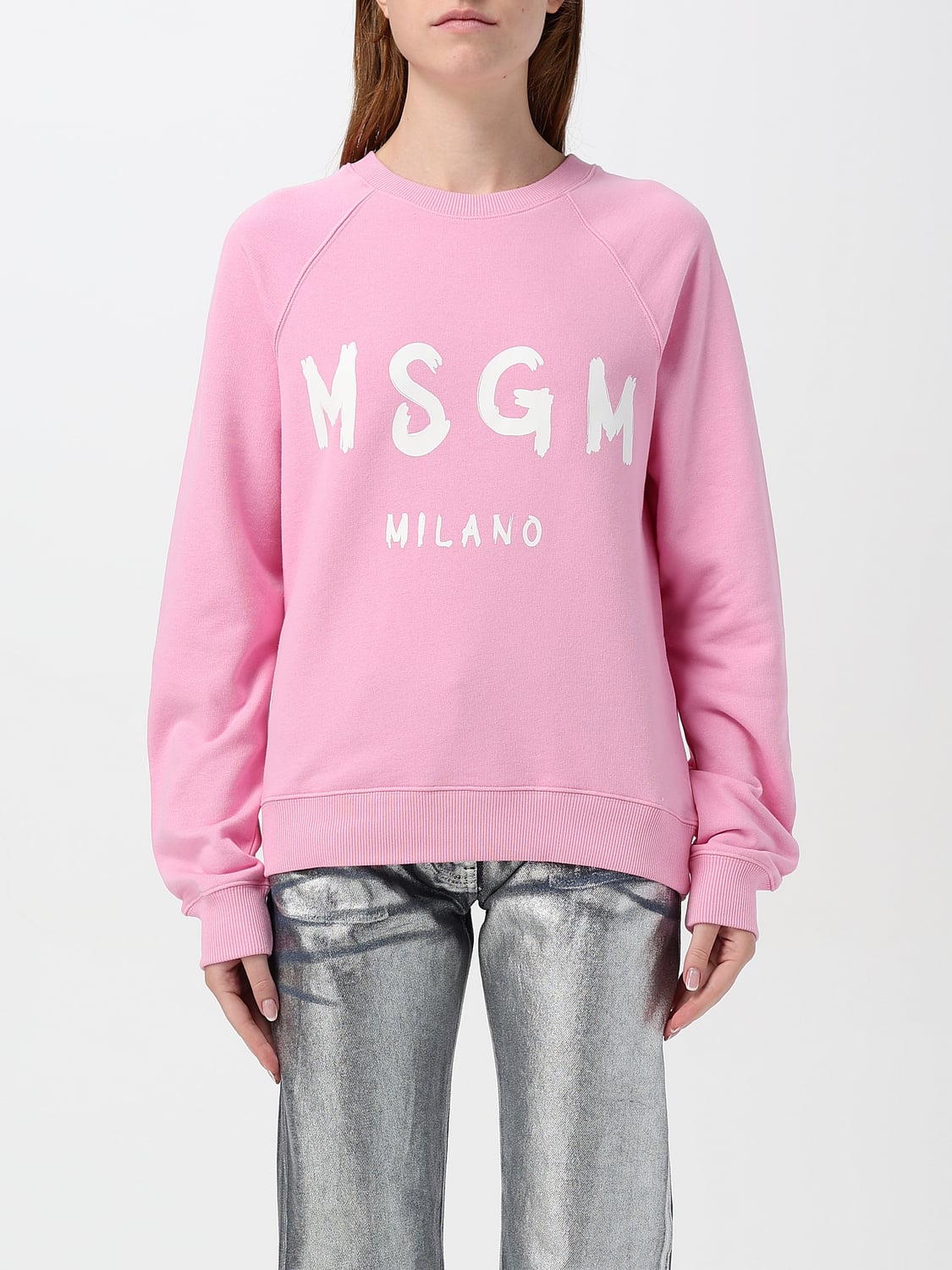 MSGM スウェットシャツ レディース - ピンク | 2000MDM513200000 