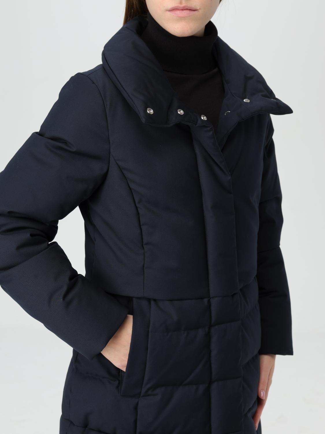 WOOLRICH CHAQUETA: Abrigo mujer Woolrich, Azul Oscuro - Img 4