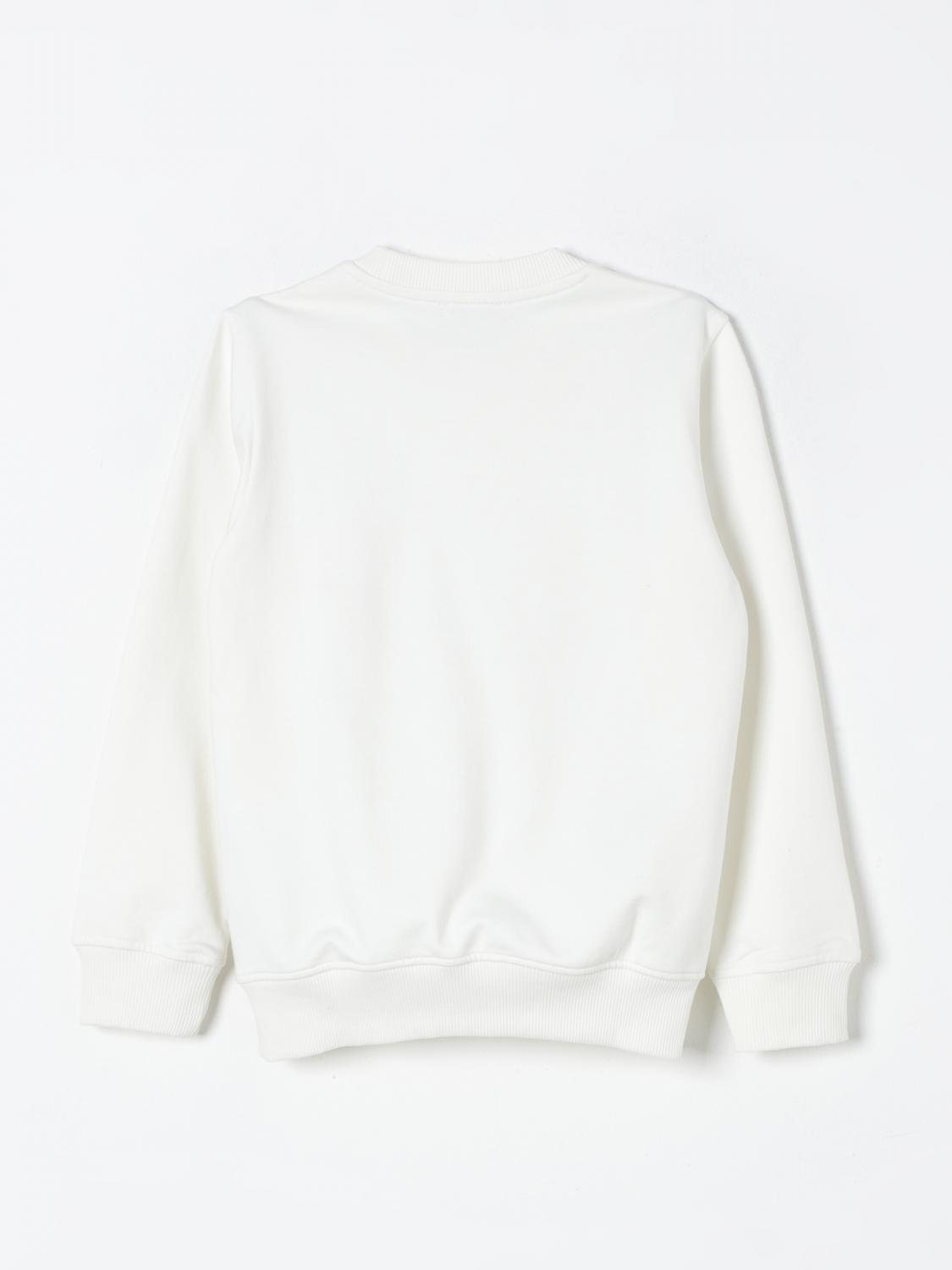 MOSCHINO SWEATER: Sweater kids Moschino, White - Img 2