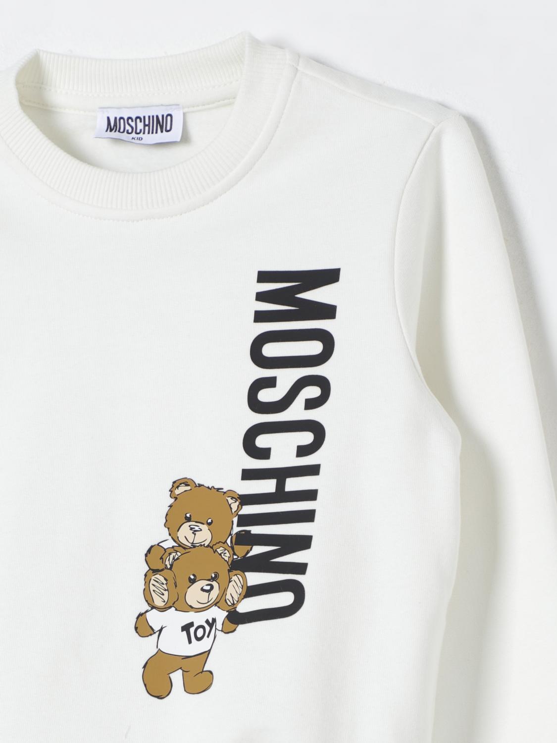 MOSCHINO SWEATER: Sweater kids Moschino, White - Img 3