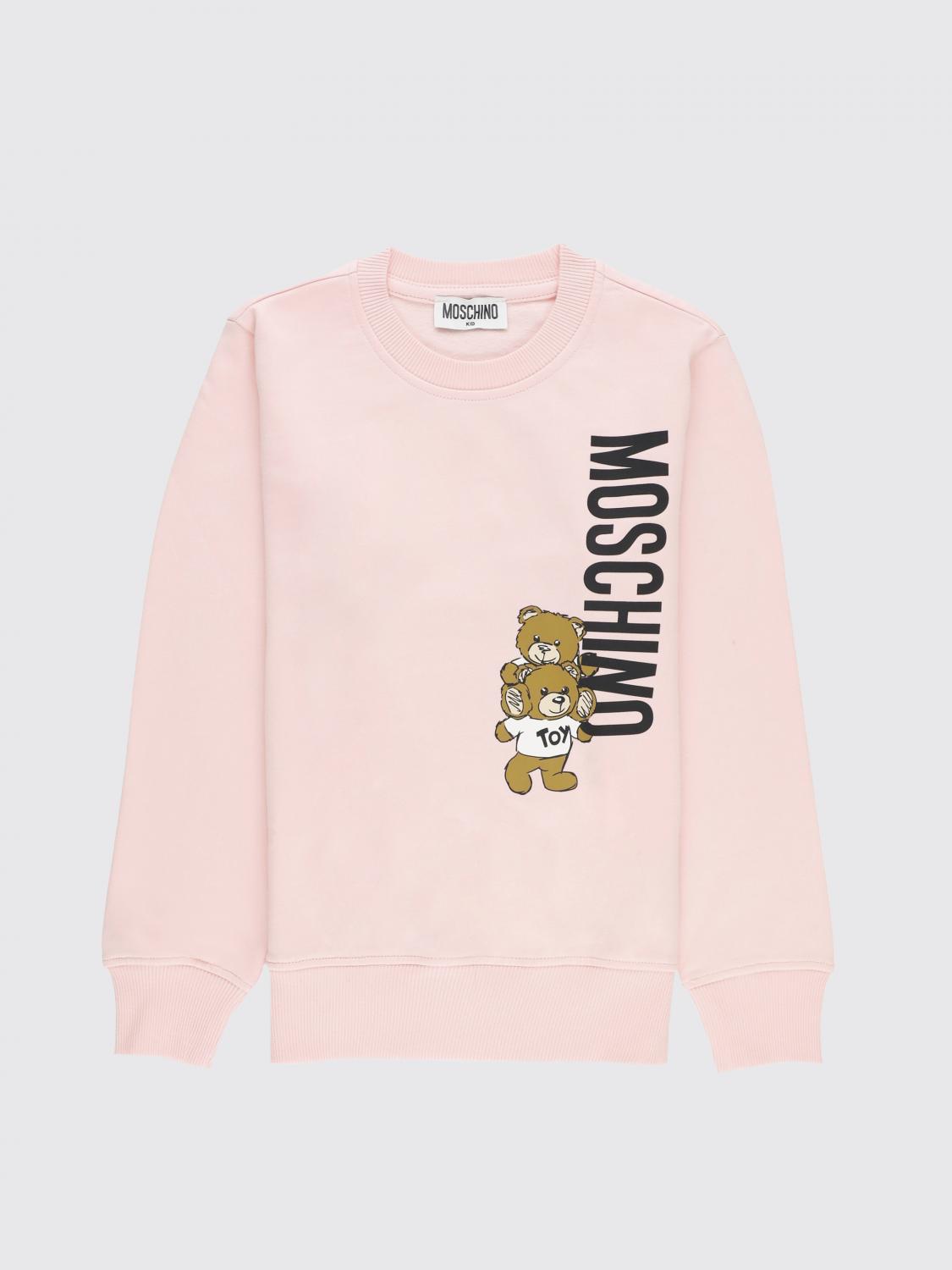 MOSCHINO PULLOVER: Pullover kinder Moschino, Pink - Img 1