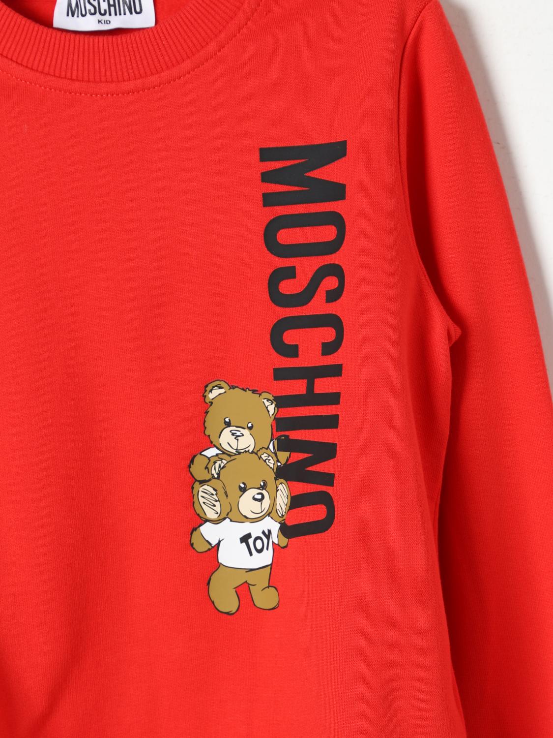 MOSCHINO PULLOVER: Pullover kinder Moschino, Rot - Img 3