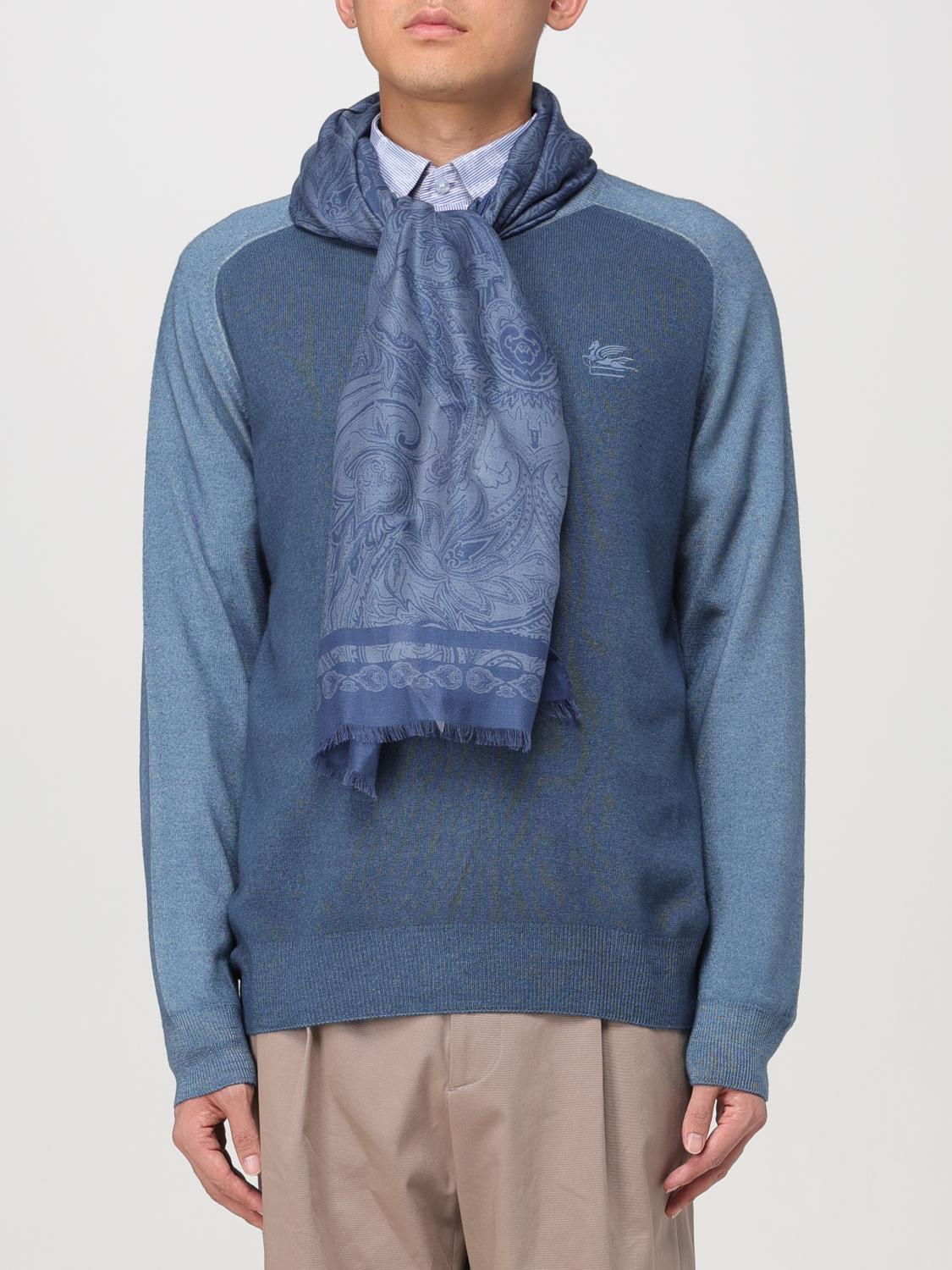ETRO SCHAL: Schal herren Etro, Blau - Img 2