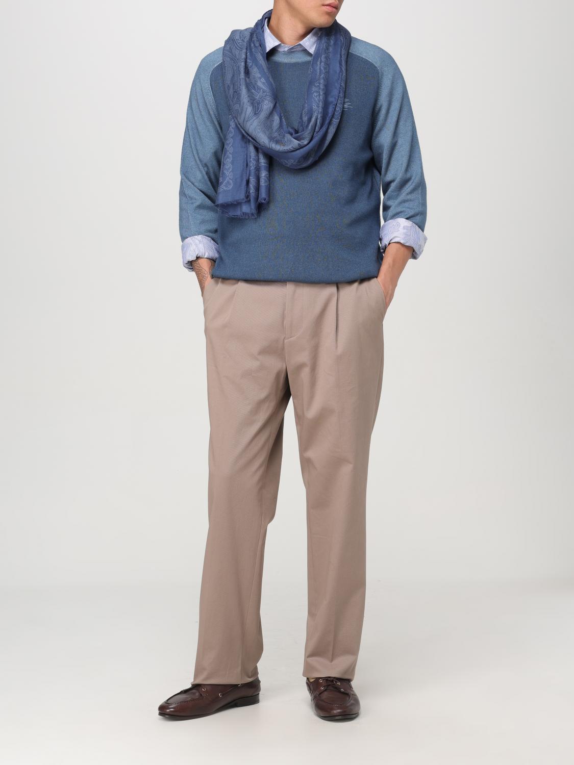 ETRO SCHAL: Schal herren Etro, Blau - Img 5
