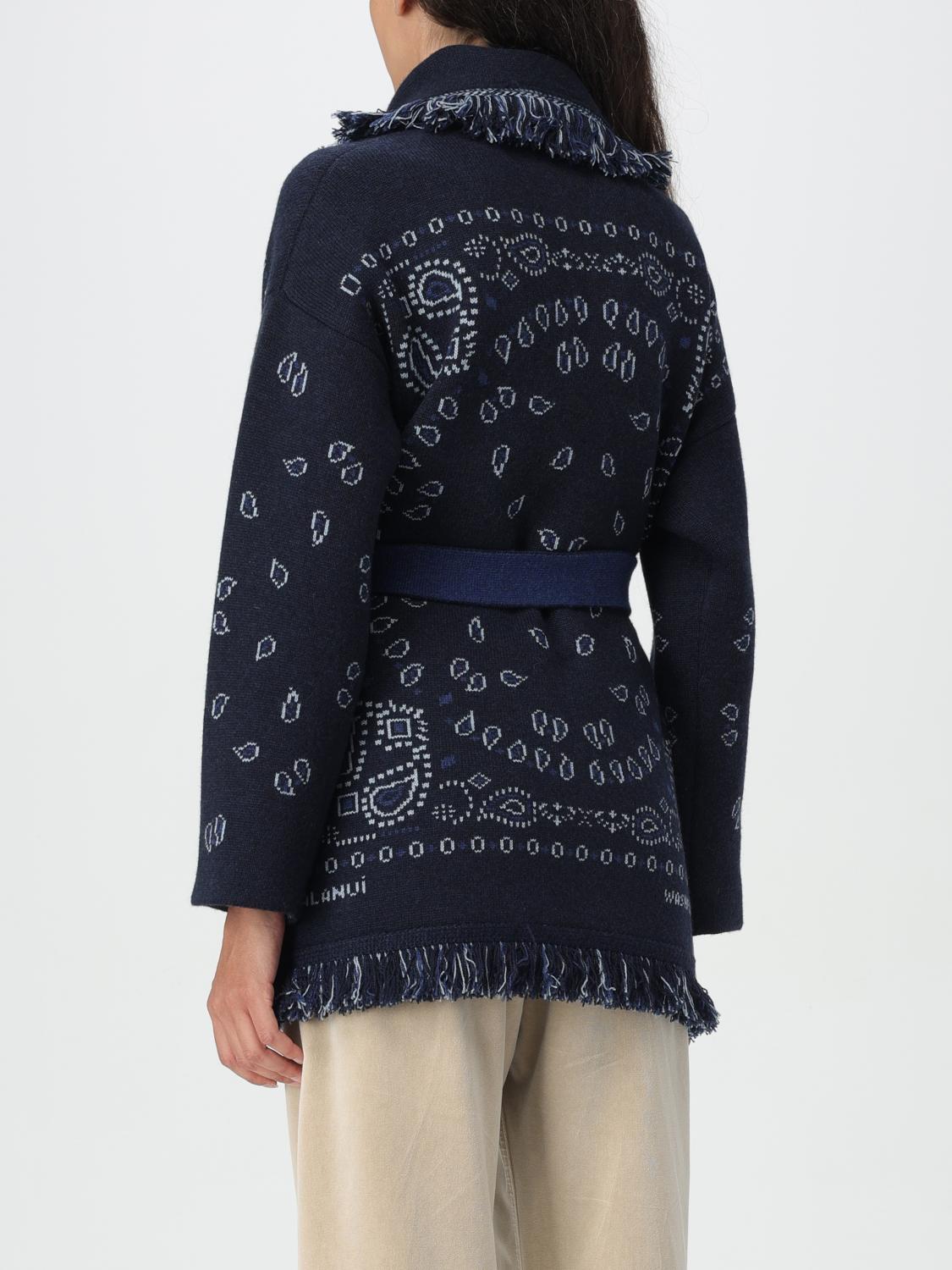 Alanui cashmere cardigan - Blue | LWHB064E24KNI002 | GIGLIO.COM