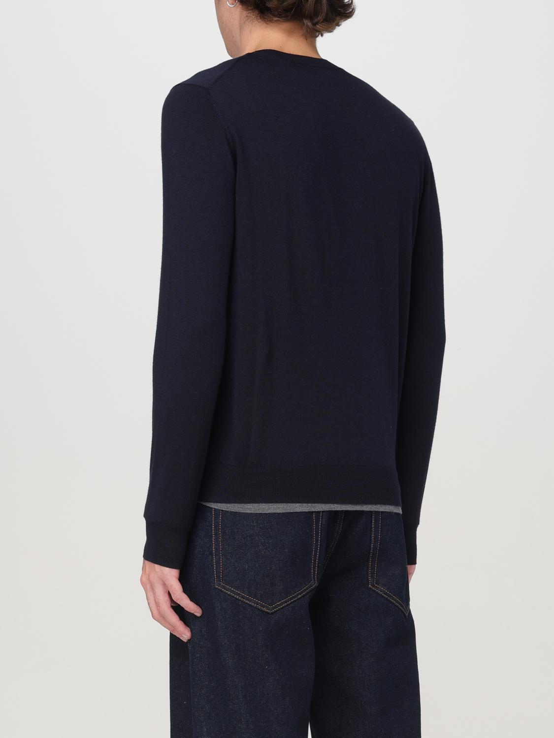 PAOLO PECORA SWEATER: Sweater men Paolo Pecora, Blue - Img 2