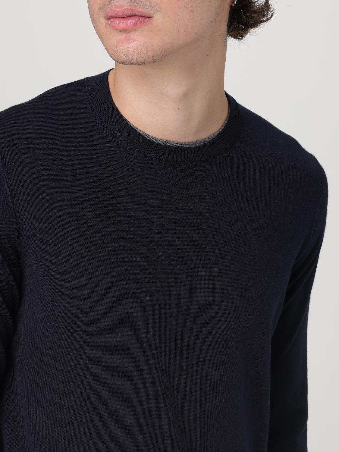 PAOLO PECORA SWEATER: Sweater men Paolo Pecora, Blue - Img 3