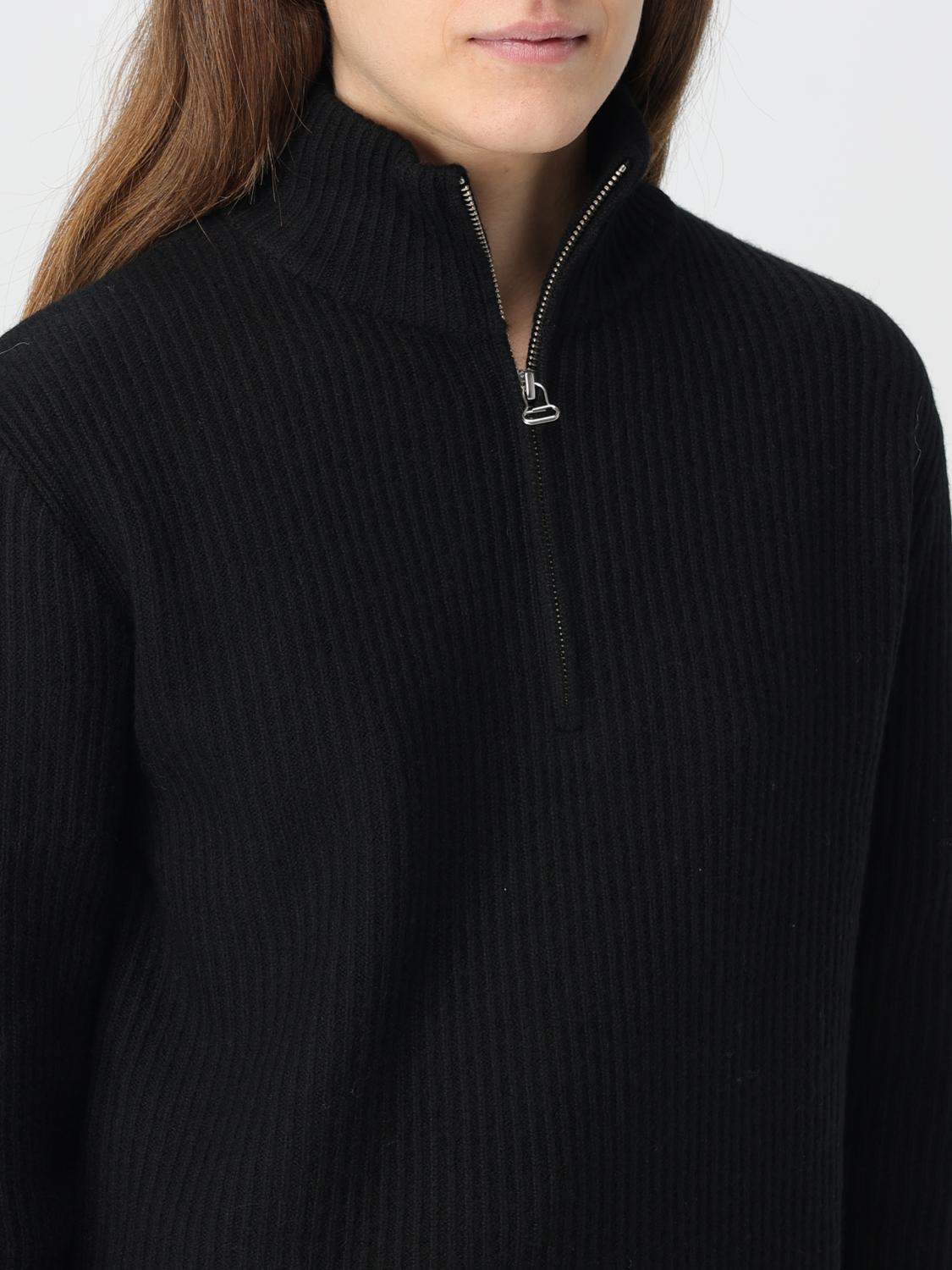 A.P.C. MAGLIA: Pullover A.P.C. in lana Merino , Nero - Img 3