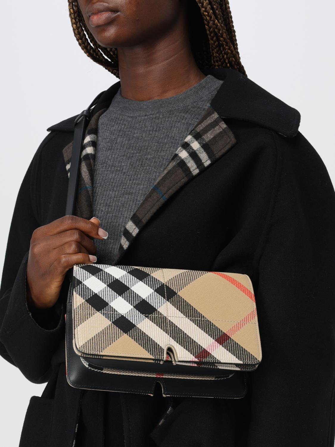 BURBERRY MINI BOLSO: Bandolera mujer Burberry, Beige - Img 2