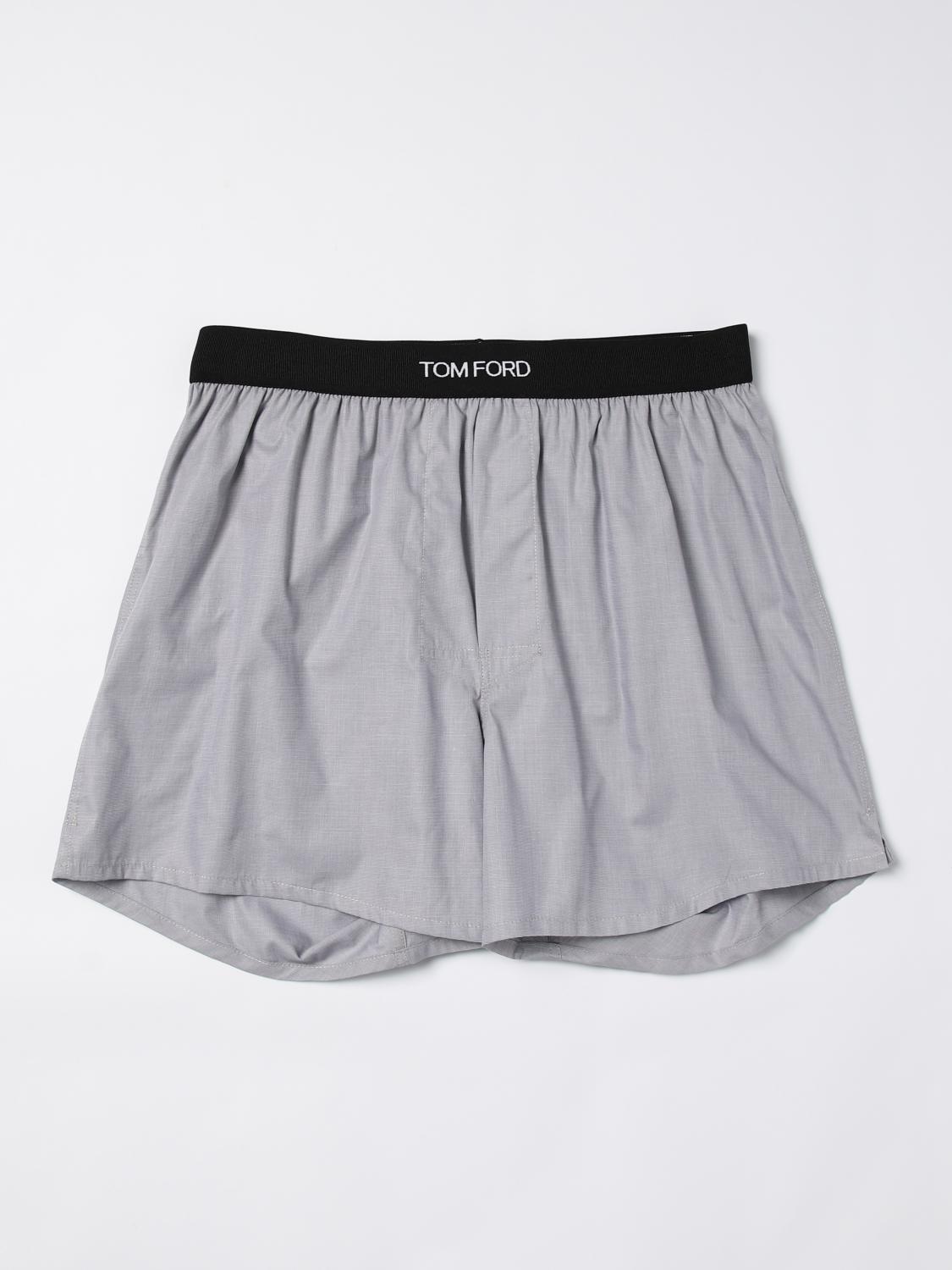 TOM FORD INTIMO: Intimo boxer Tom Ford, Grigio Topo - Img 1
