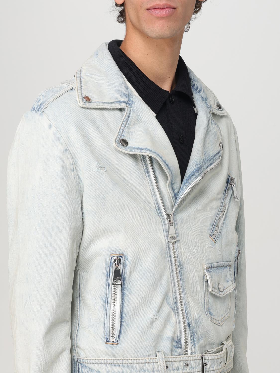 BALMAIN JACKET: Blazer men Balmain, Blue - Img 5