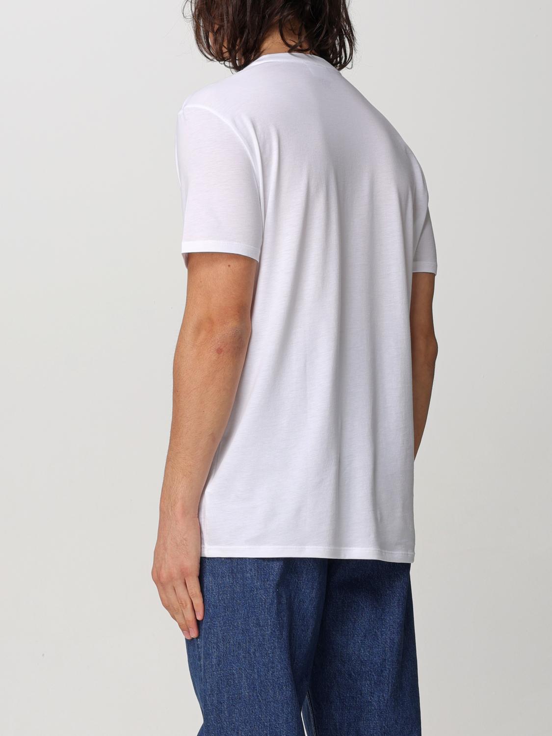 LACOSTE T-SHIRT: T-shirt men Lacoste, White - Img 2